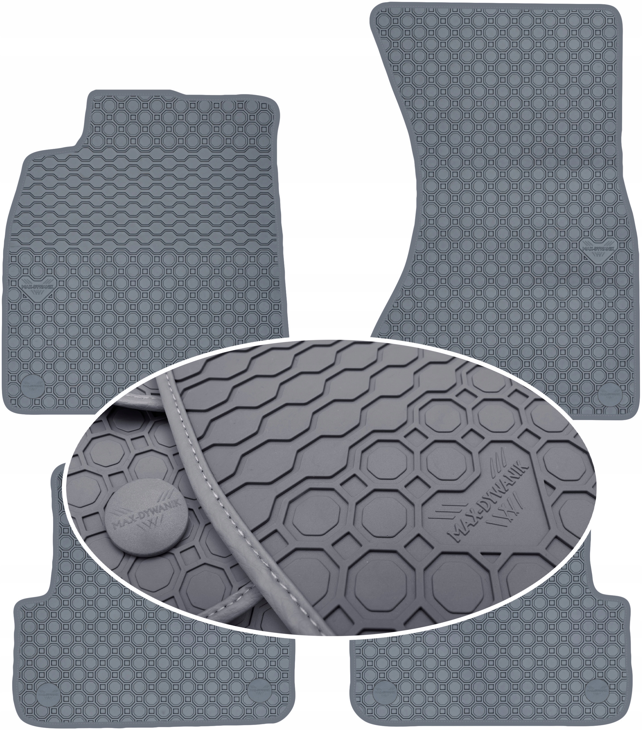 Audi A6 C7 2011-2018 Koberce Šedé