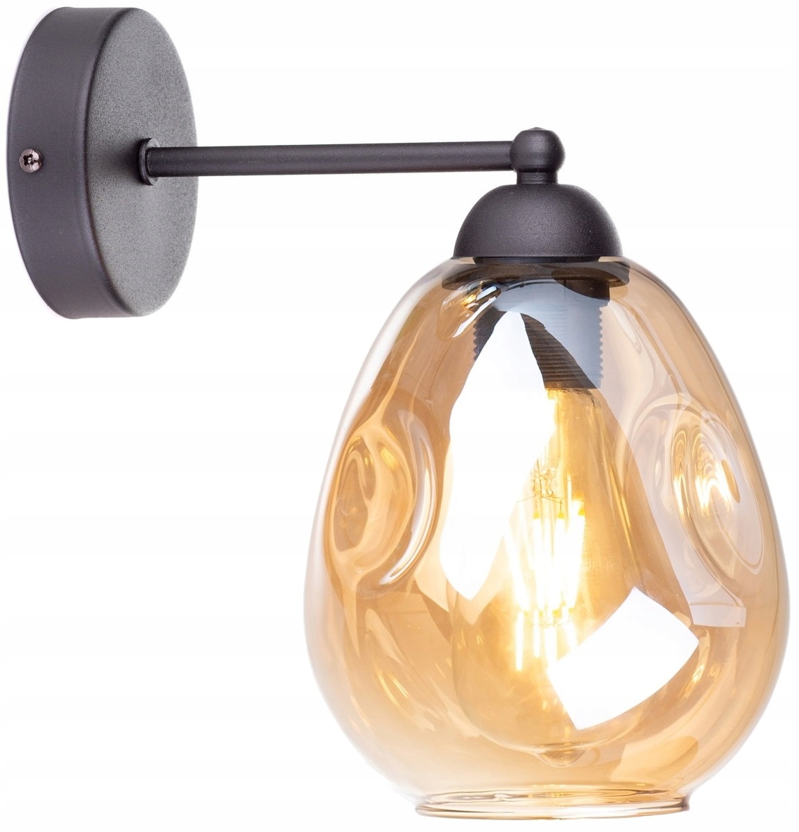 

Lampa Wisząca Sufitowa Żyrandol Plafon Led Szkło