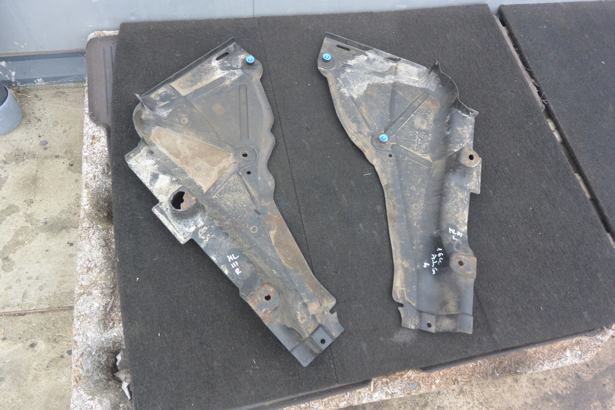 BLENDE ABDECKUNG UNTERFAHRSCHUTZ HECK KPL MERCEDES ML W164