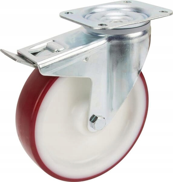 Otočná kola s polyuretanovým povrchem 3477UAR125P62