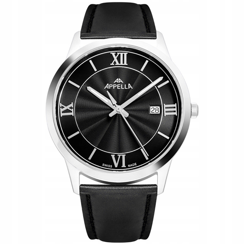 Pánské Hodinky Appella L12005.5264Q černý řemínek