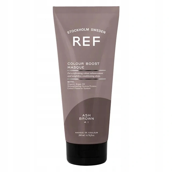 Ref Colour Boost Ash Brown Osvěžující maska Barva Popelavě hnědá 200 Ml
