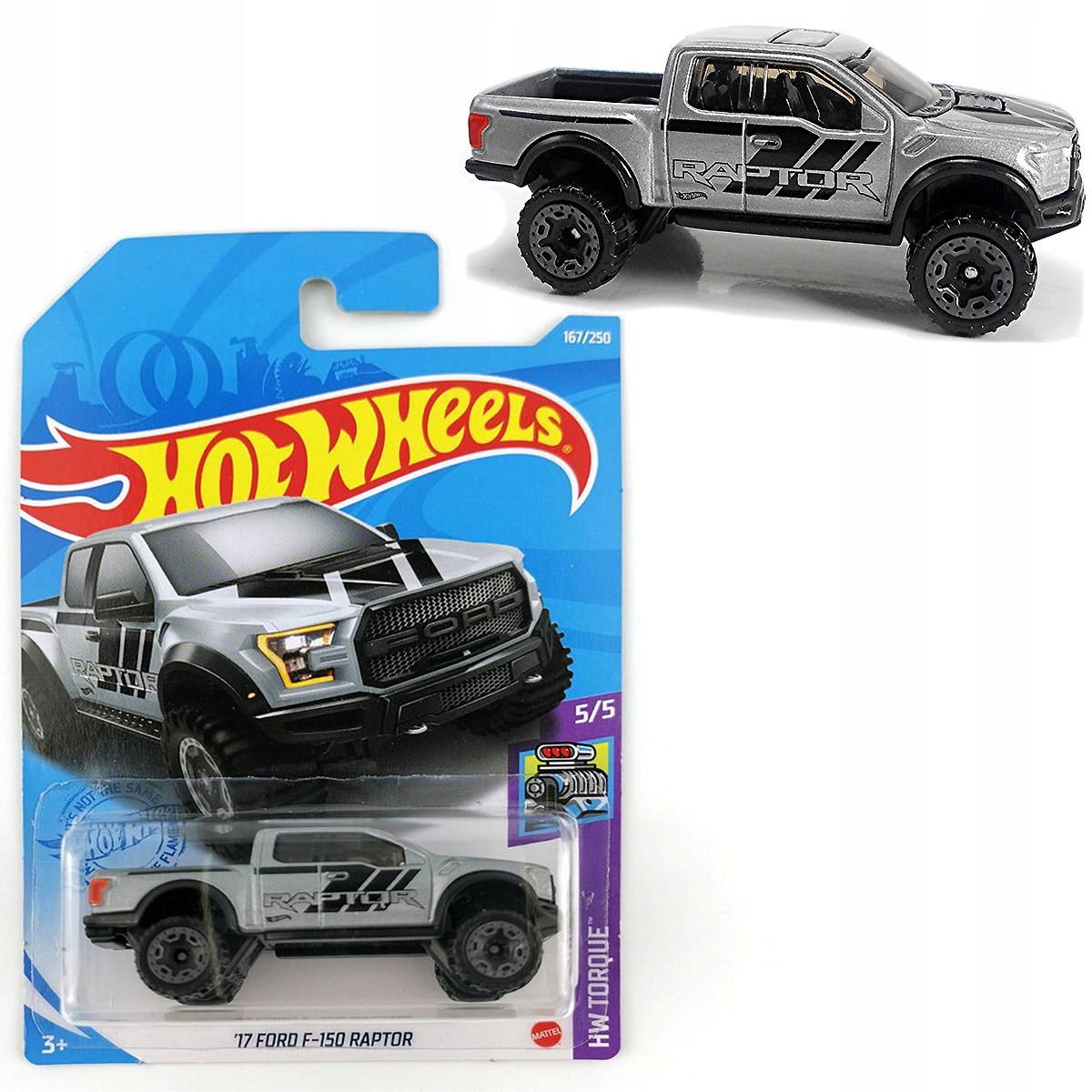 

Hot Wheels Auto '17 Ford F-150 Raptor 1:64