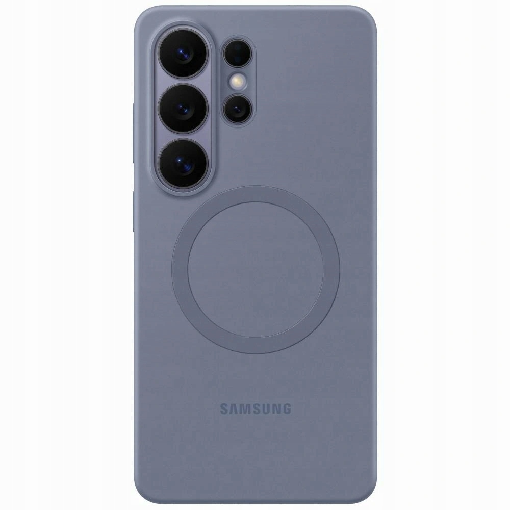 Puzdro Samsung Silicone Magnet pre Galaxy S26 Ultra modro-fialové