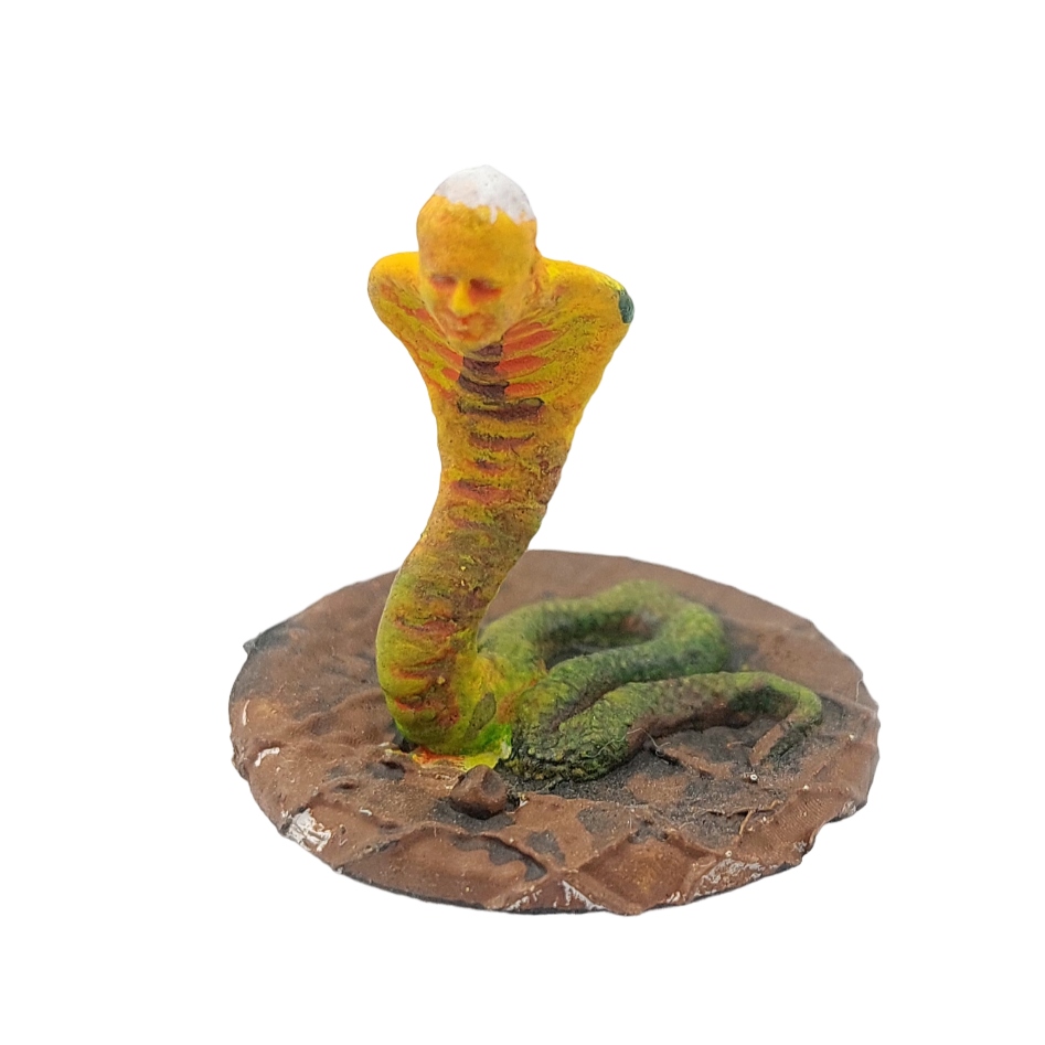 FIGURKA RPG POTWORY KOBRA PAPIESKA MALOWANY 25 MM