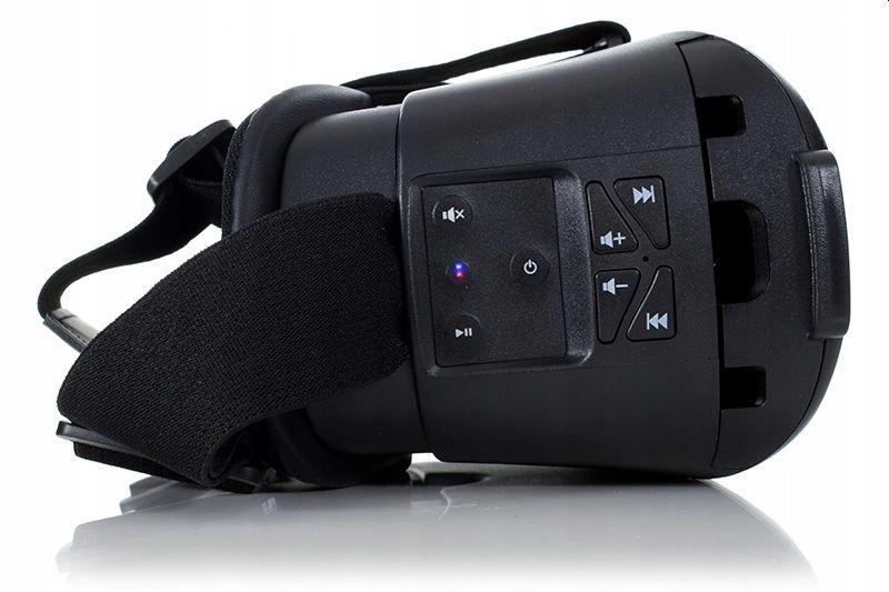 GOGLE OKULARY VR do Telefonu +Słuchawki Douszne Waga produktu z opakowaniem jednostkowym 0.5 kg