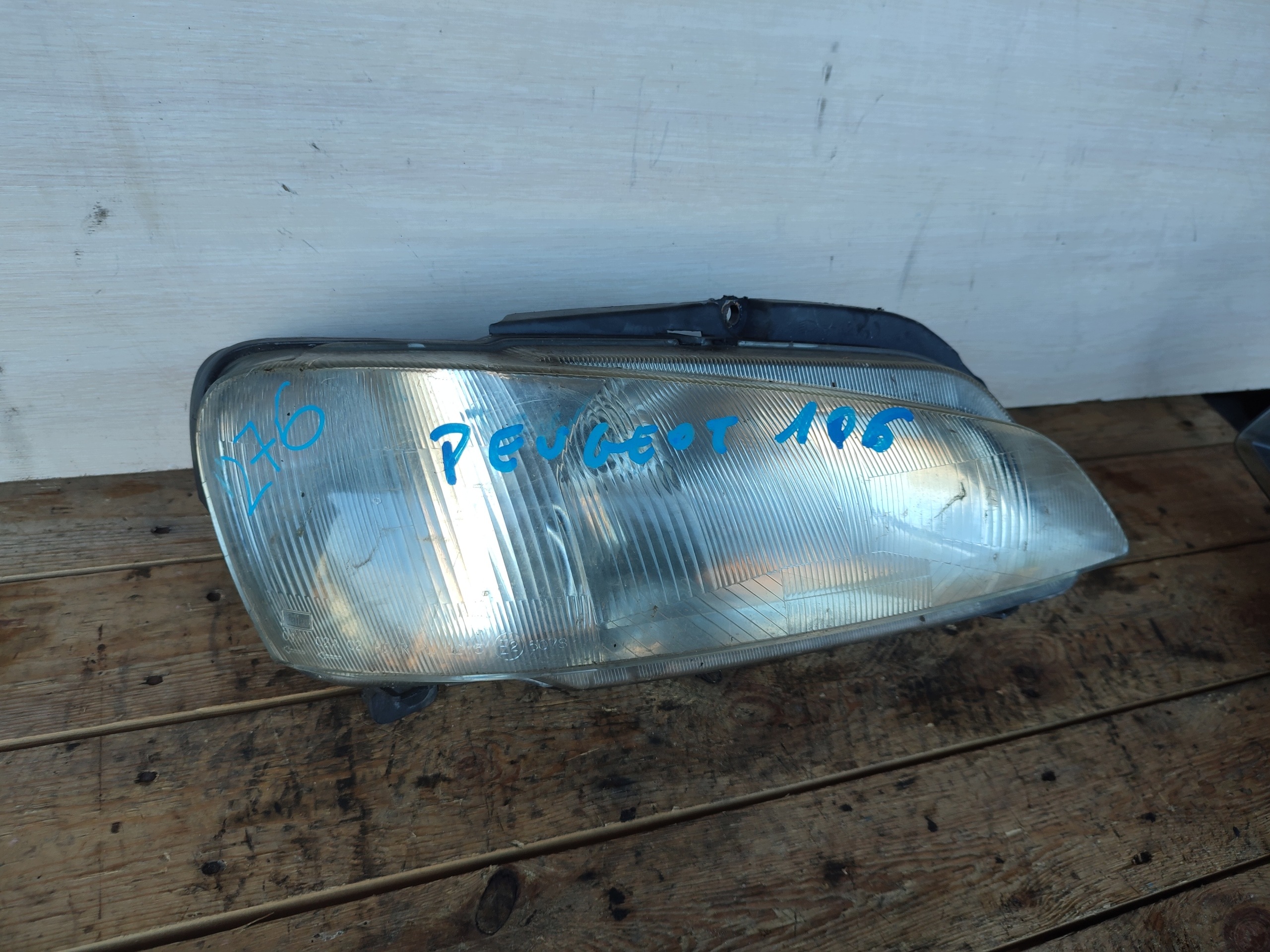 licht rechts REFLEKTOR vorne PEUGEOT 106