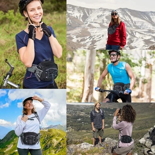 DUŻA SASZETKA NERKA BIODROWA MĘSKA DAMSKA Model Pockets