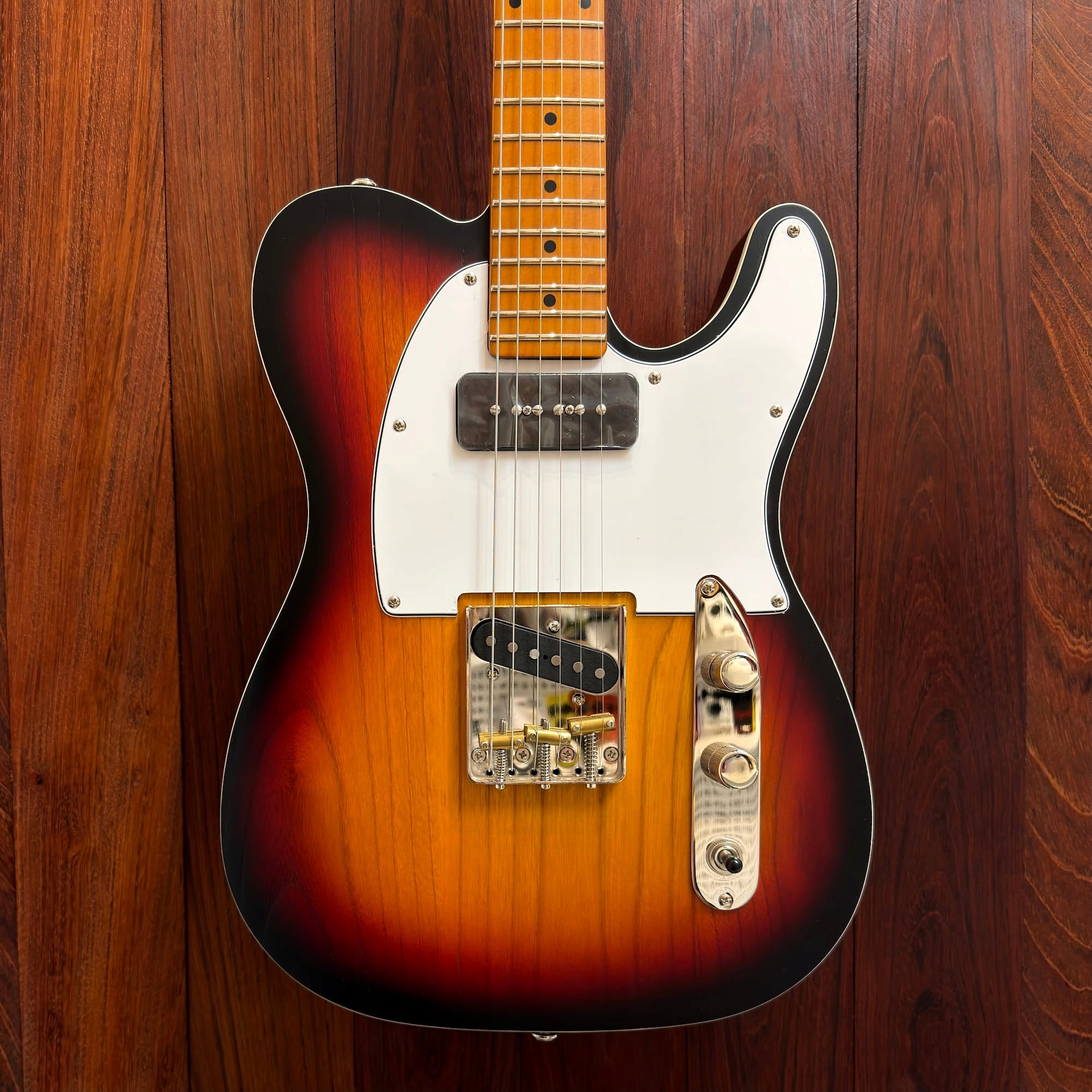 Schecter Pt Special 3-Tone Sunburst Pearl elektrická kytara telecaster P90
