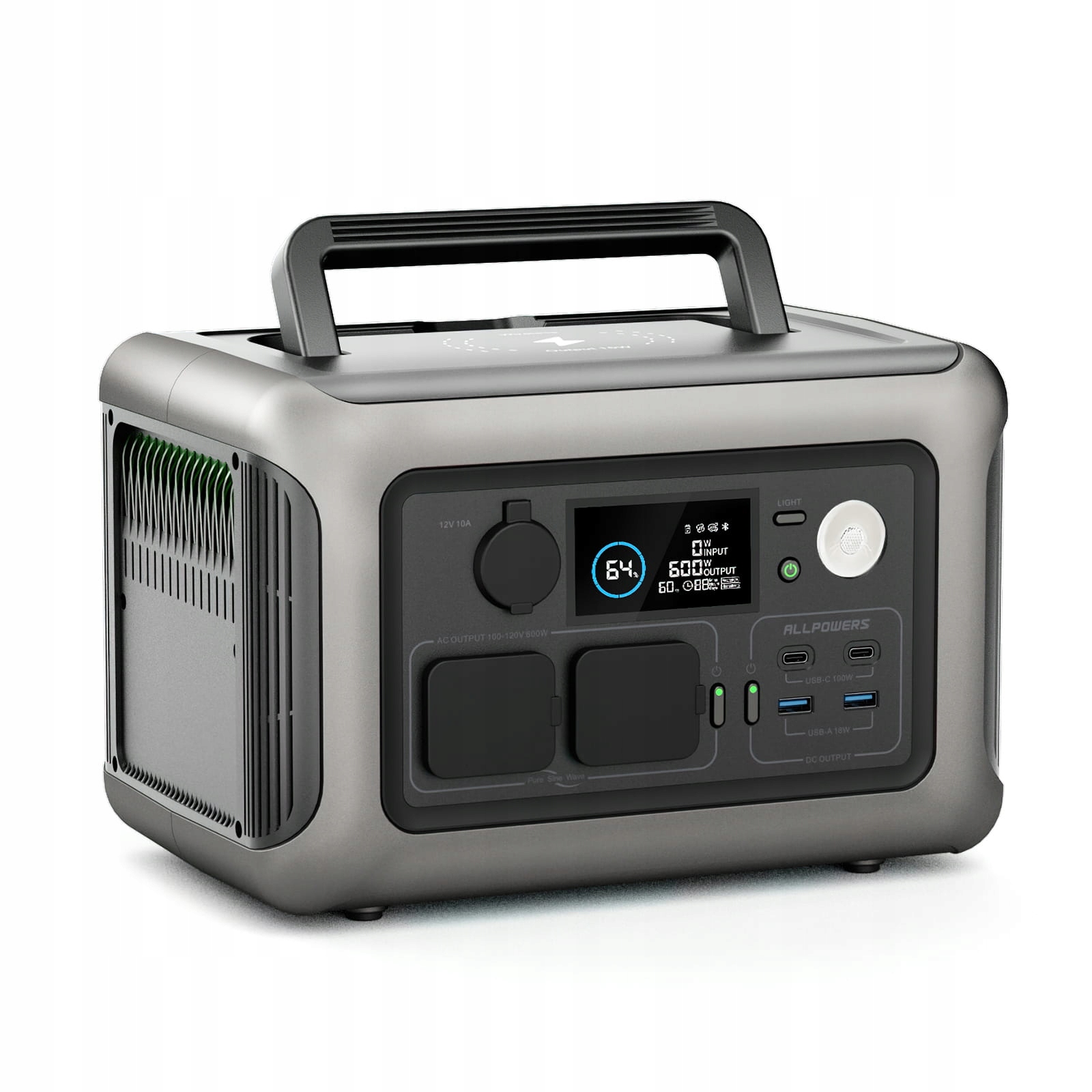 Allpowers R600 600W 299Wh Powerbanka Záložní Zdroj (ups)