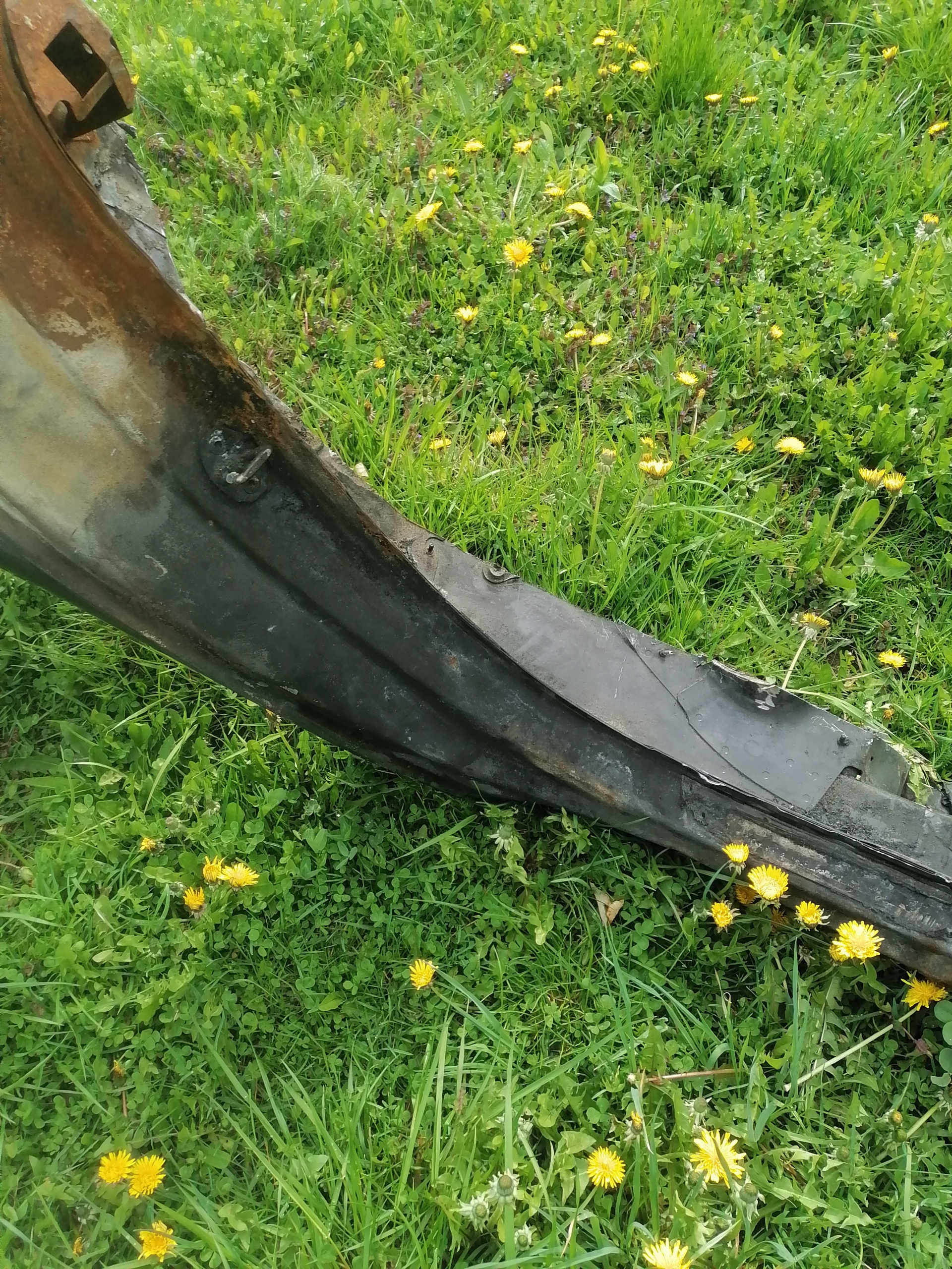 quarter right rear part Audi a6 c8 sedan