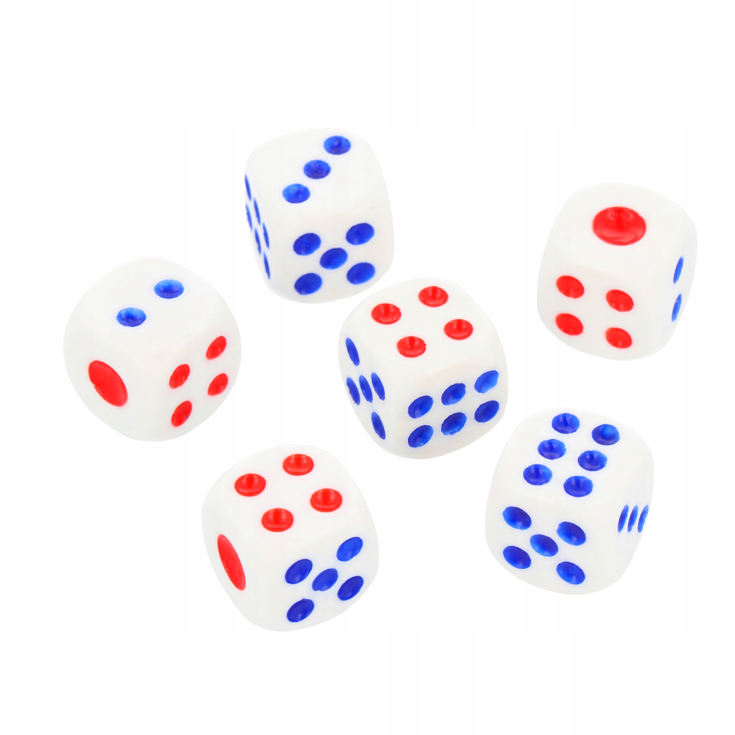 KOŚCI KOSTKI DO GRY PLANSZOWE POKER ZESTAW 9 szt Producent inny