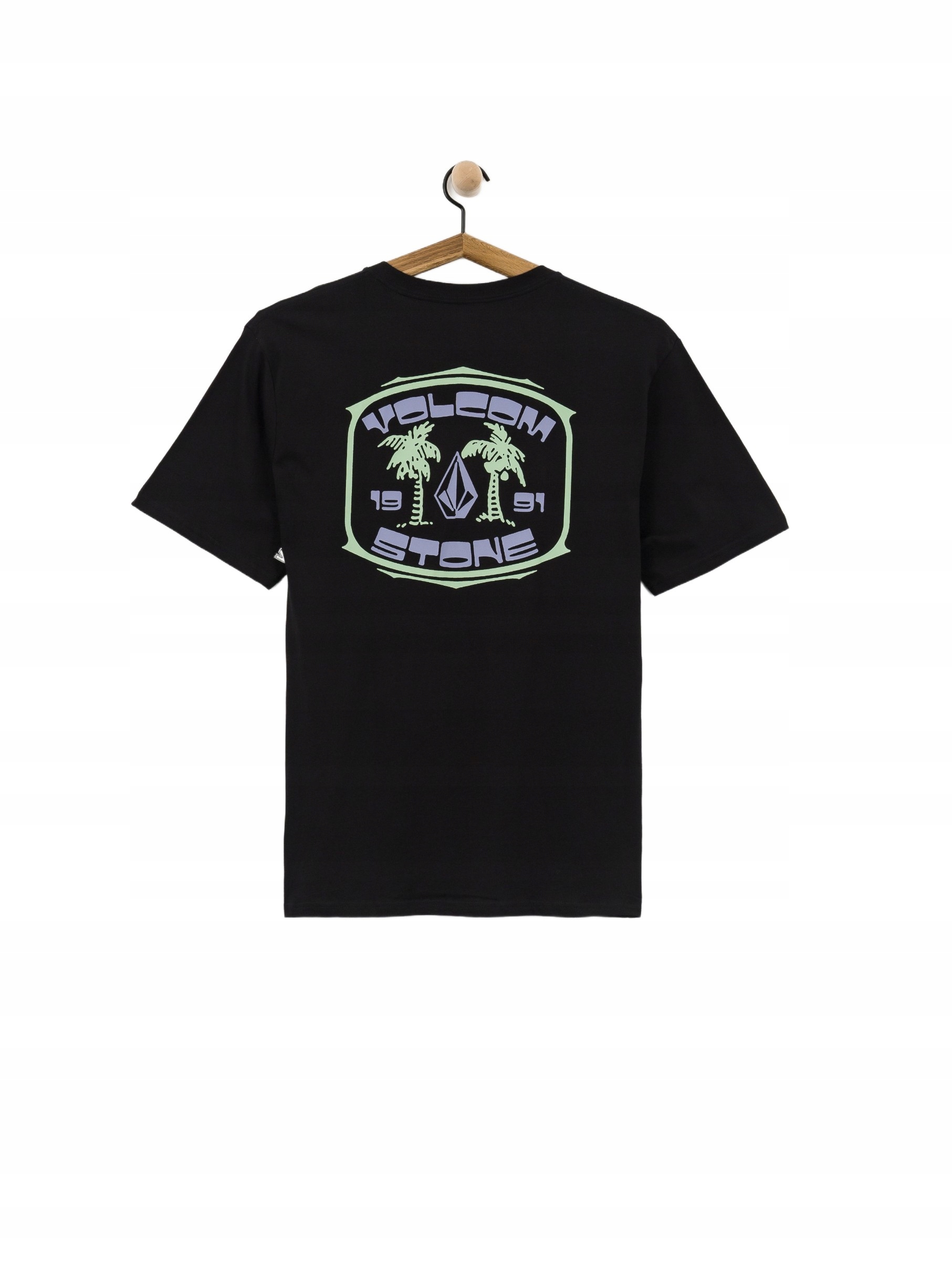 Tričko Volcom 26 91 Palm Bsc Black M