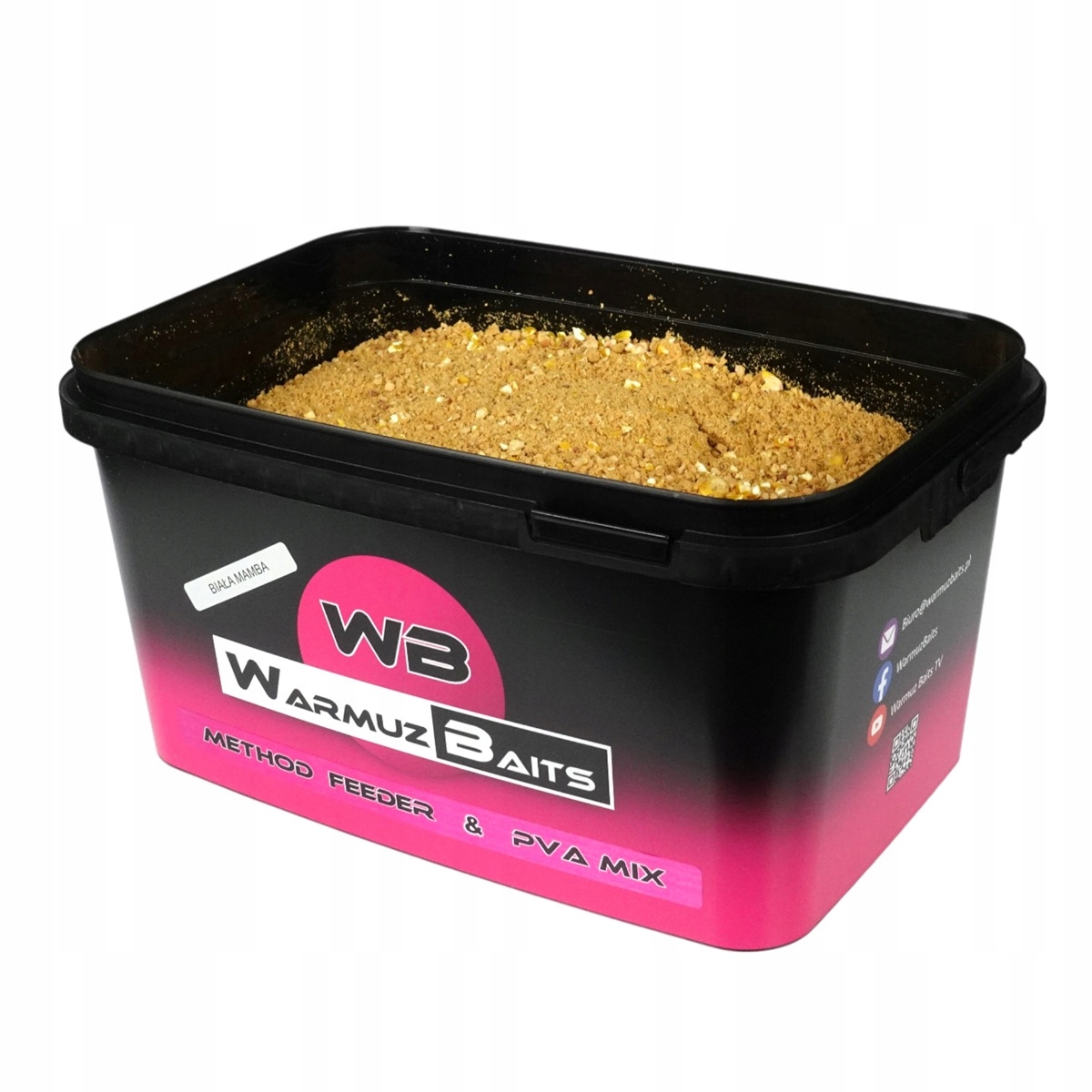 Zanęta Method Pva Biała Mamba 3kg Warmuz Baits