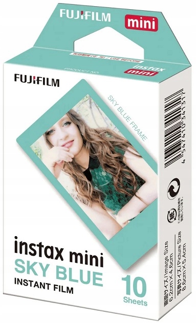 Fujifilm Instax Mini niebieska ramka 10 szt.