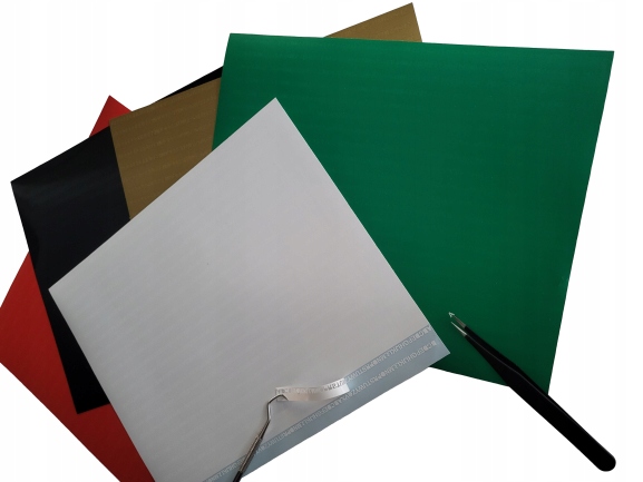 NAKLEJKA LITERY SAMOPRZYLEPNE 3 mm NAKLEJKI Z FOLII ZIELONY MATOWY Marka Drago