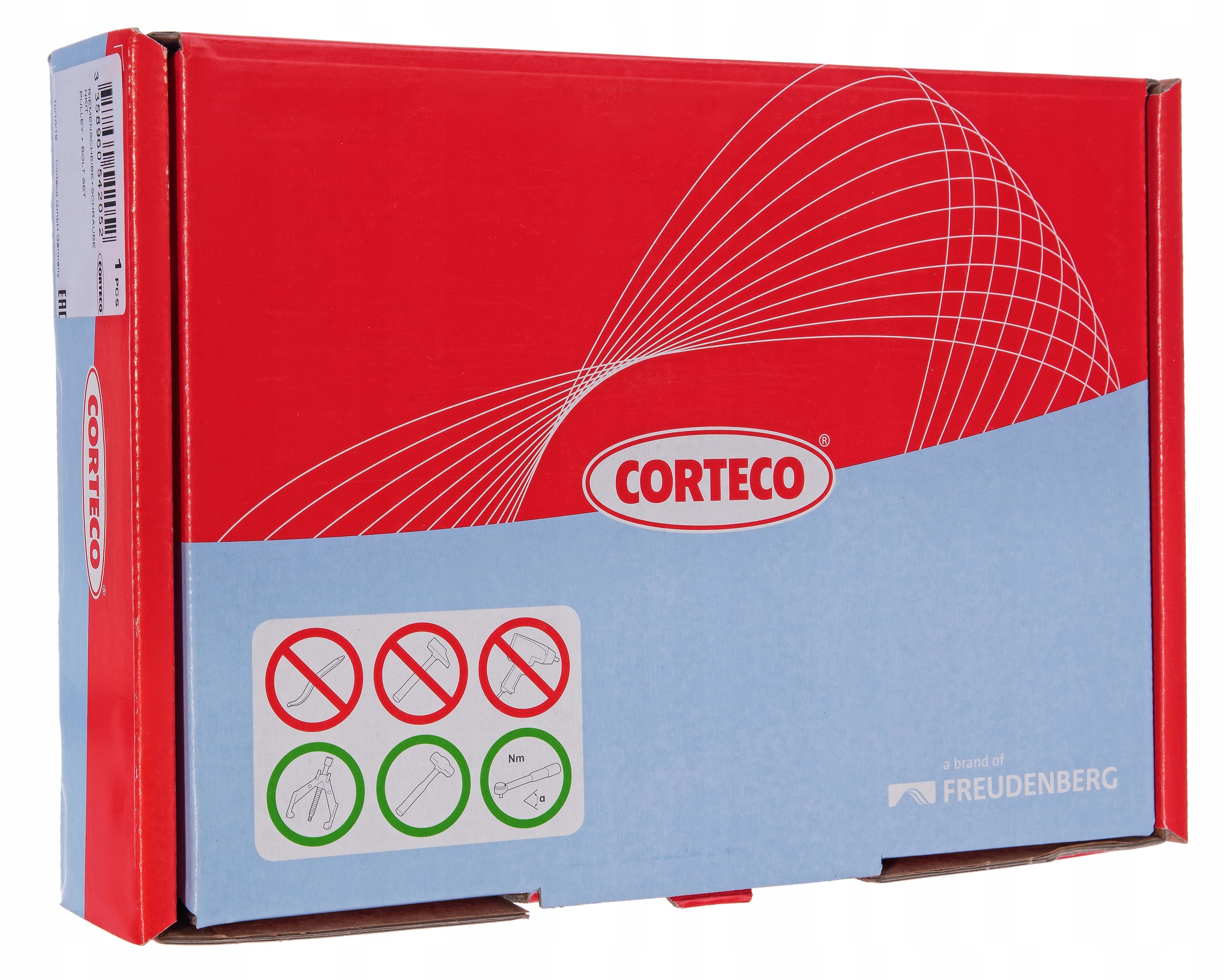 CORTECO 80000203 ШКІВ ВАЛУ