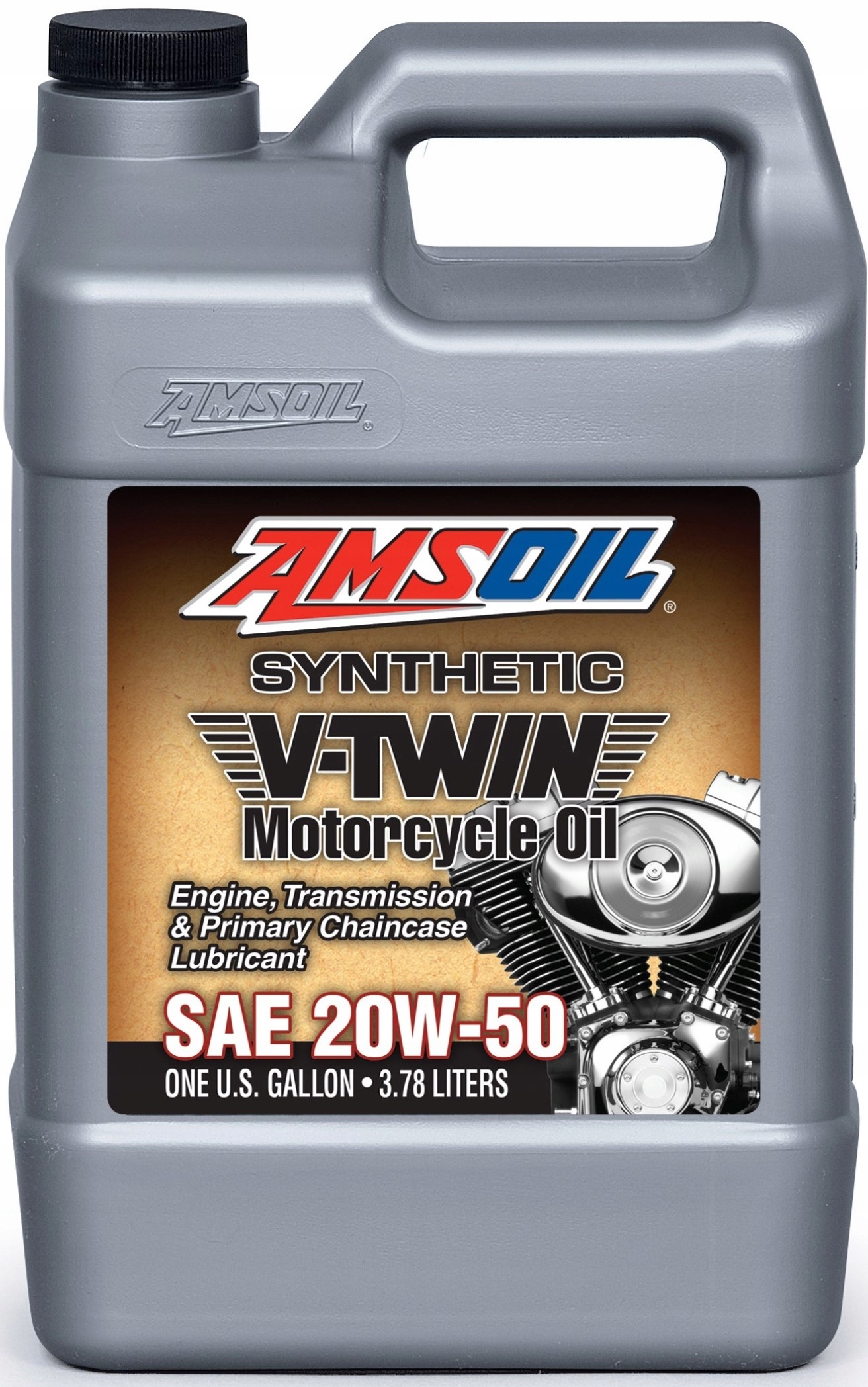 

Amsoil 20W50 Synthetic V-twin Motorcycle Oil