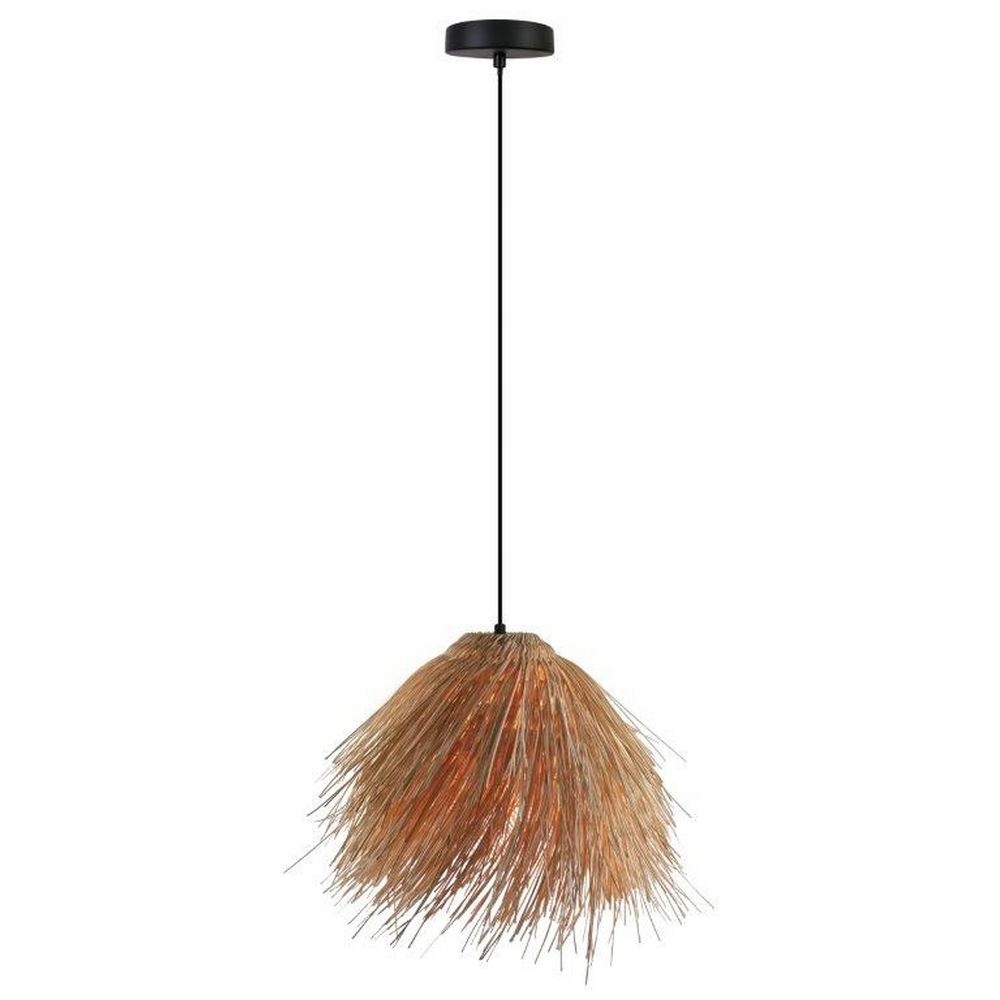 Ratanová závěsná lampa Bronzový lustr do obývacího pokoje Reality Brezze