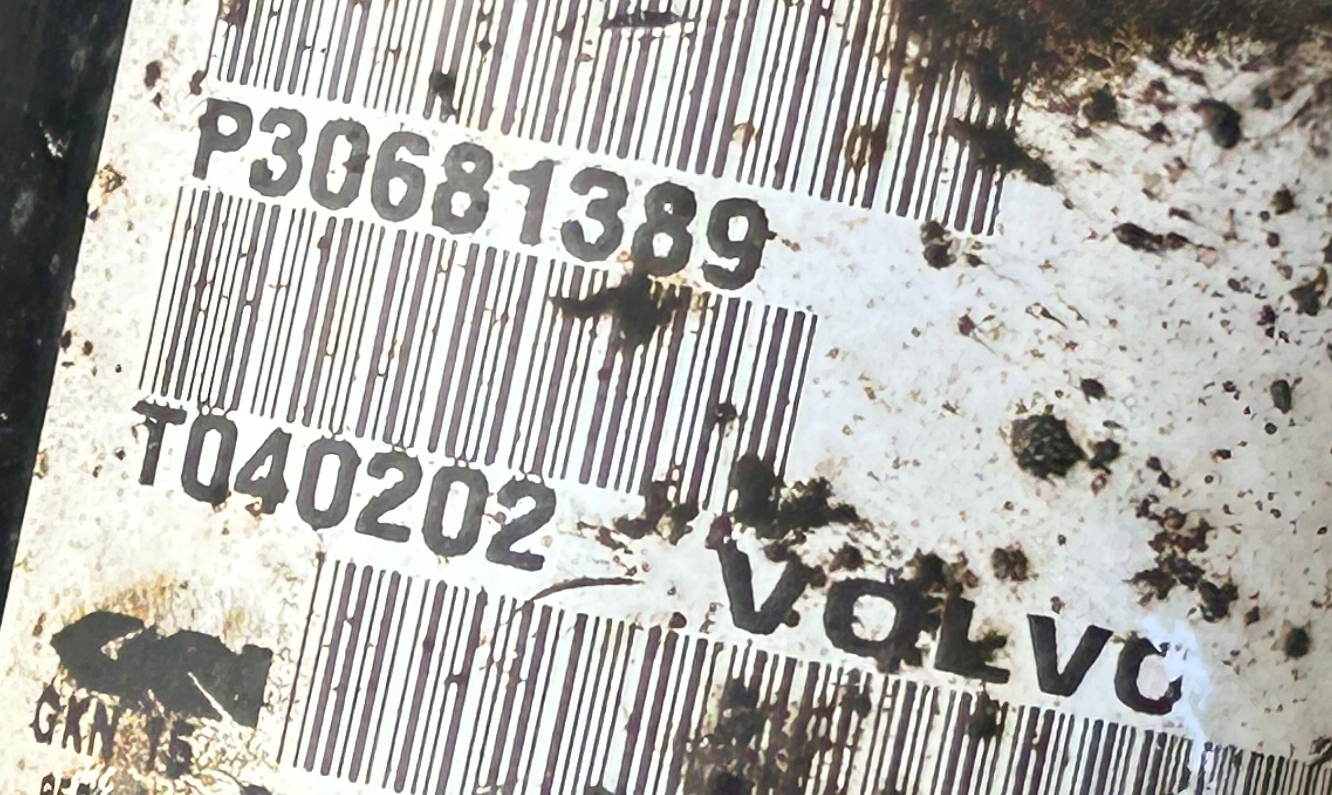 semi-axis right front VOLVO XC90 and 2.9 T6 30681389