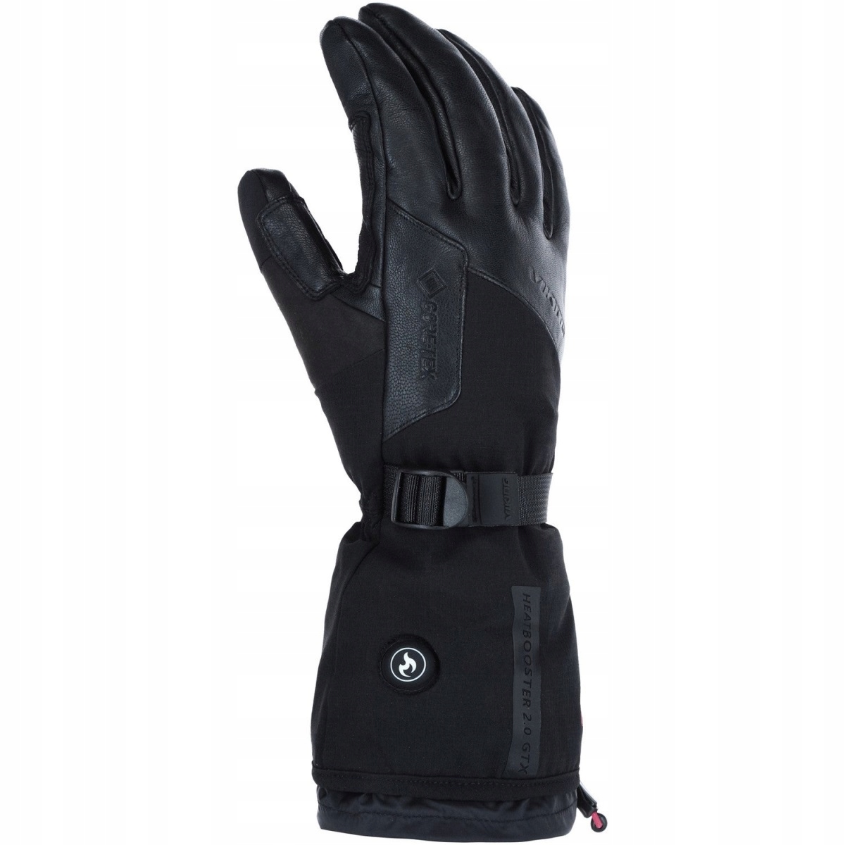 Viking Rękawice narciarskie Heatbooster 2.0 Gtx z ogrzewaniem czarne