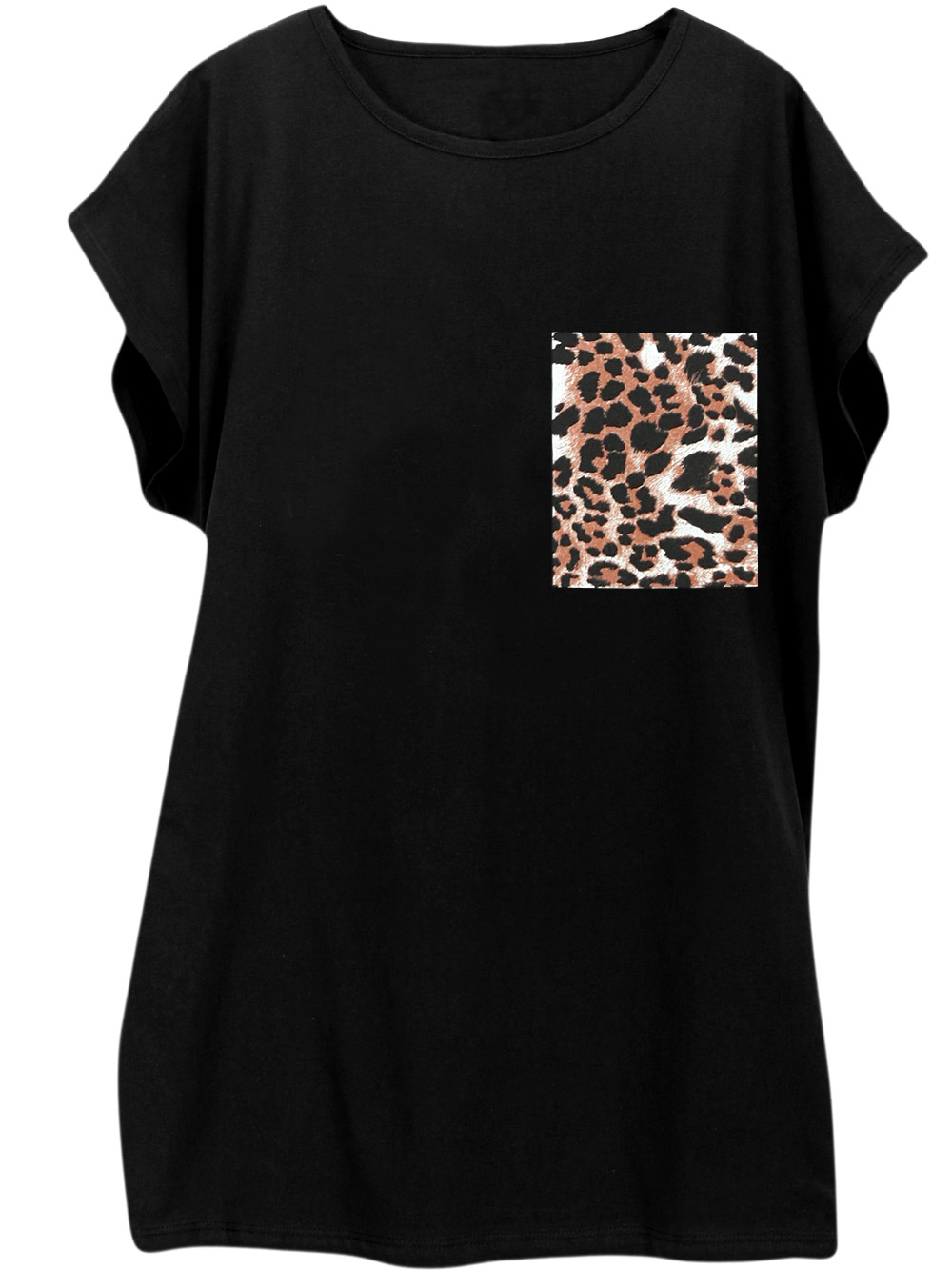 

Bluzka Tunka nadruk print wzór kolor 4XL 48