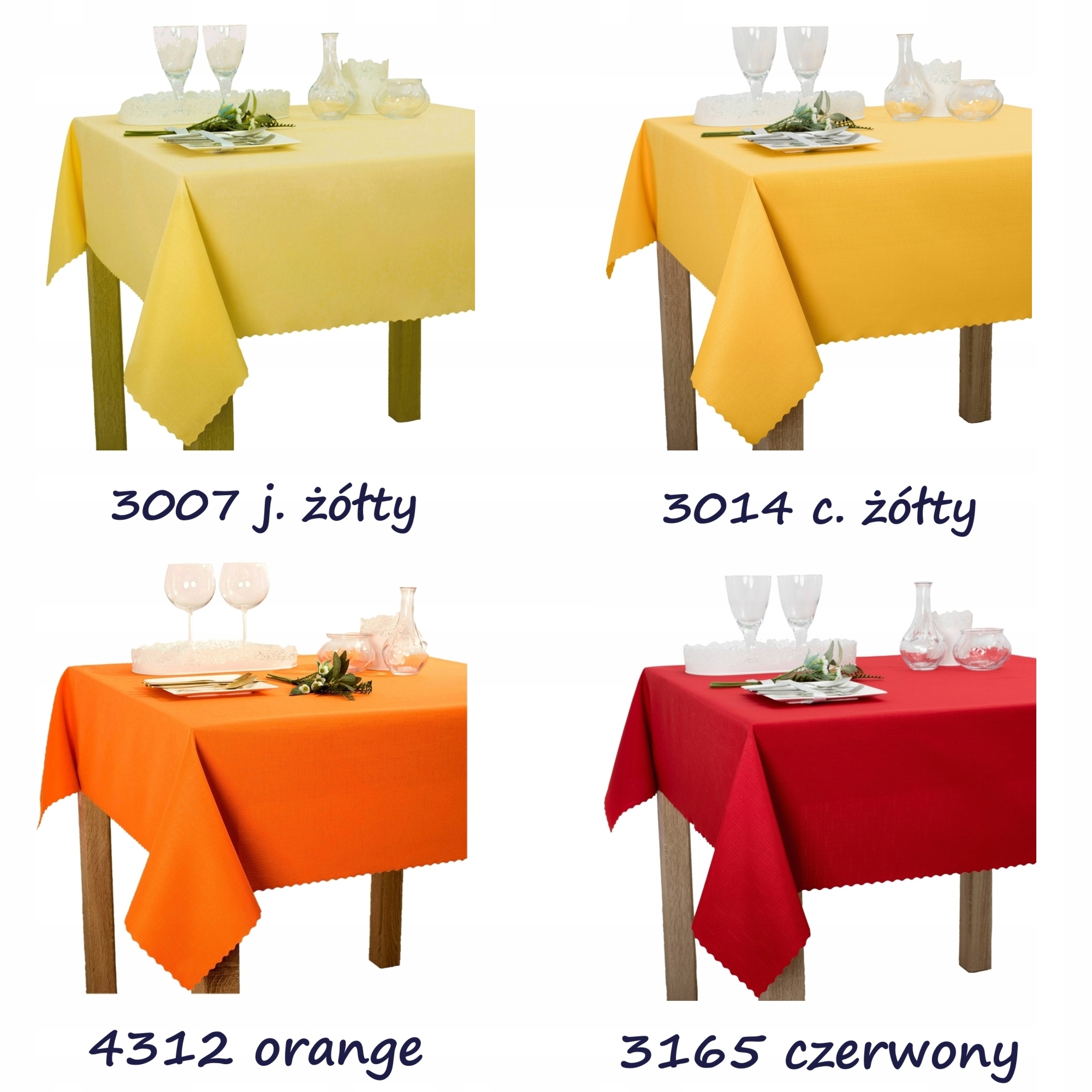 Obrus Plamoodporny Elbrus Różne Kolory 140x450 cm Długość 450 cm