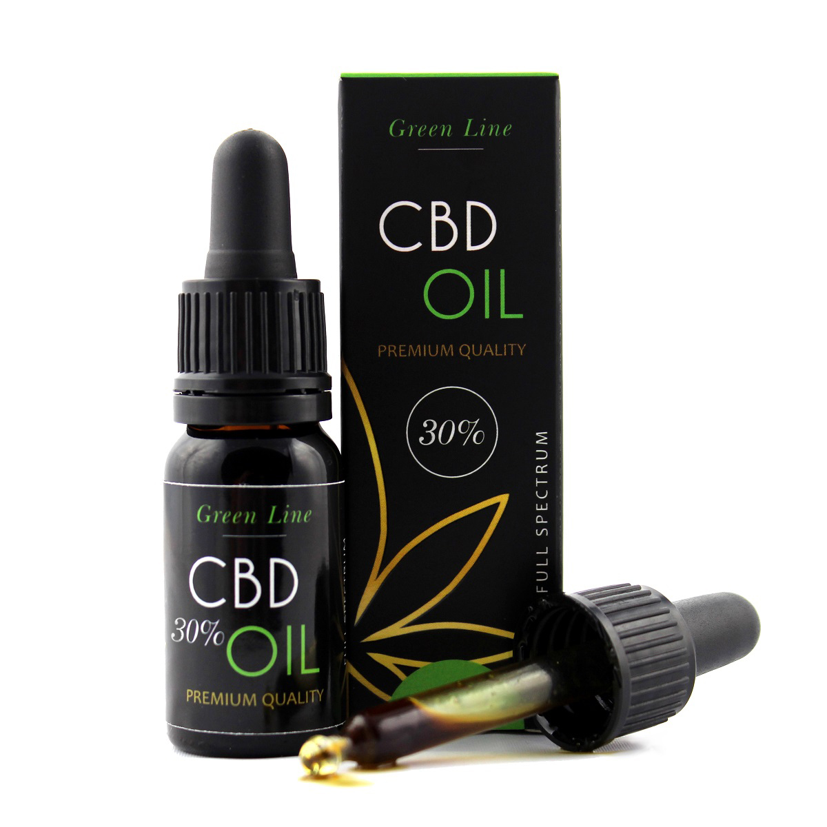 

Olejek Konopny Cbd 30% Ekstrakt 10ml Green Line