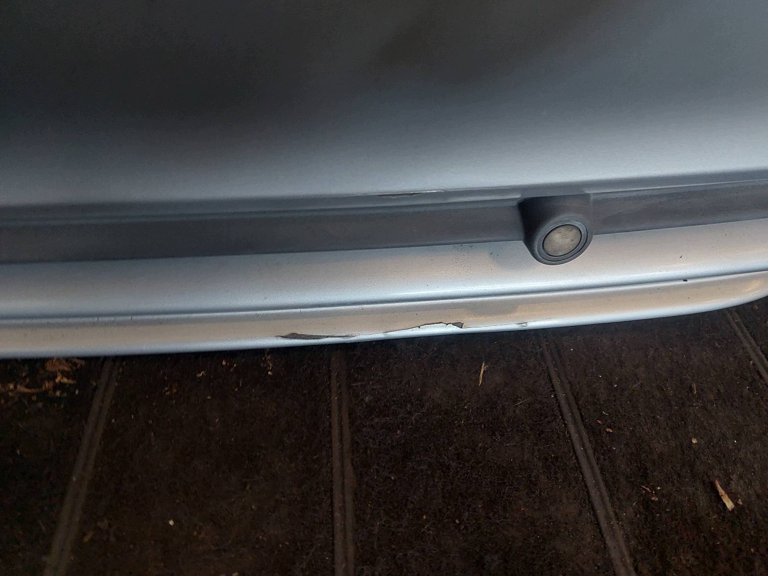 stoßstange heck + leuchte BMW E46 LIFT 320D 354/7 TITANSILBER METALLIC