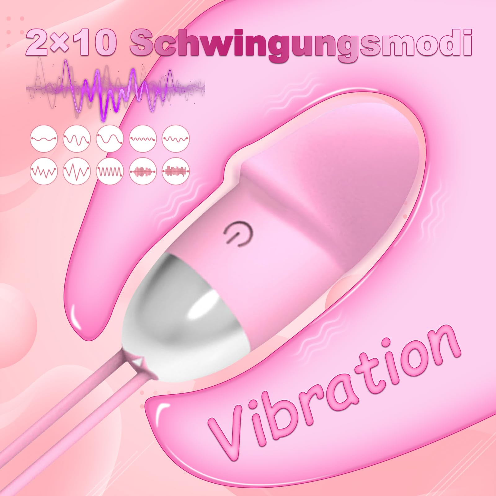 QGLUST Wibrator Deluxe Zdalnie Sterowany Dildo 10 Trybów Wibracji G Punkt — miniatura 3