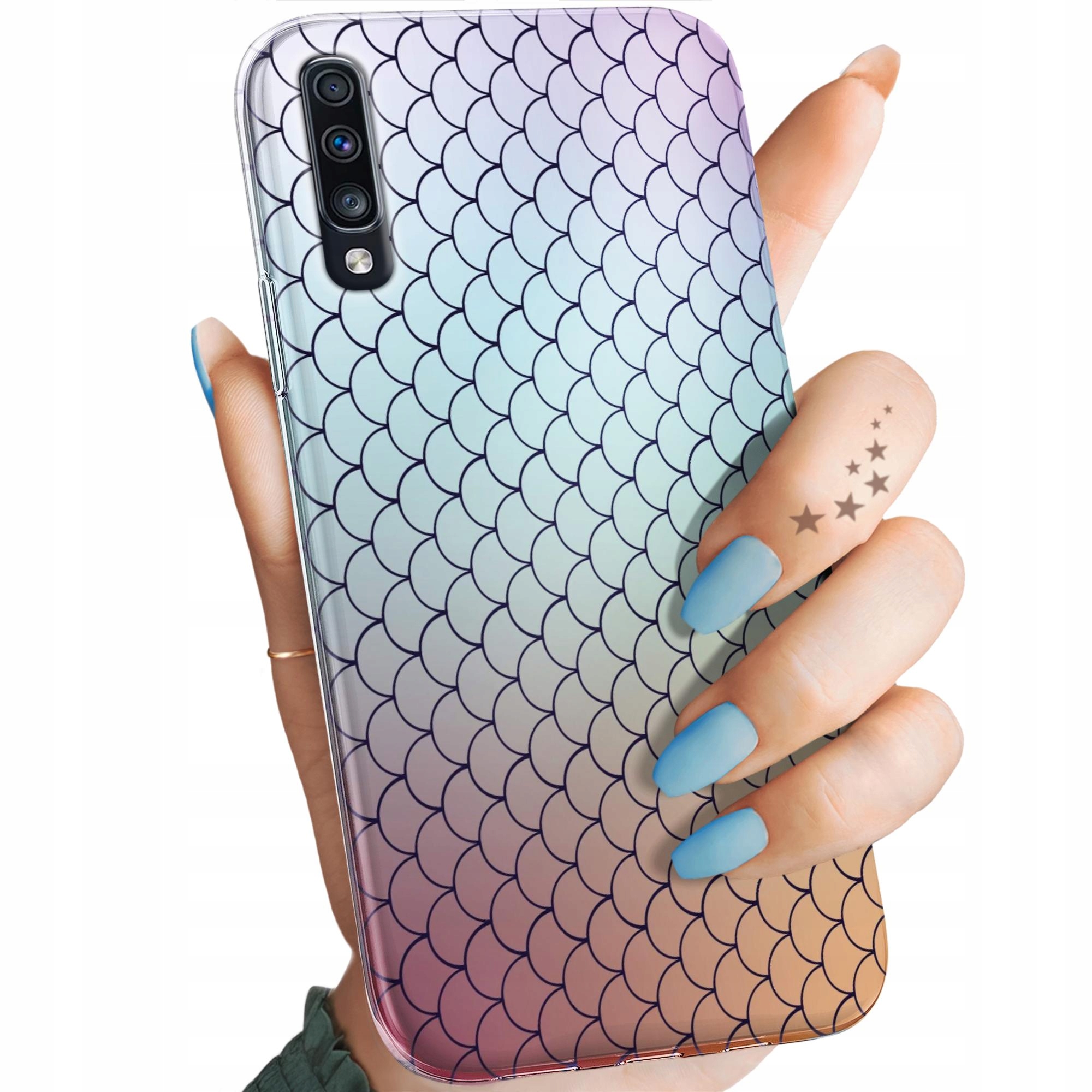 Etui Do Samsung Galaxy A70 A70S Ombre Gradient Obudowa Case