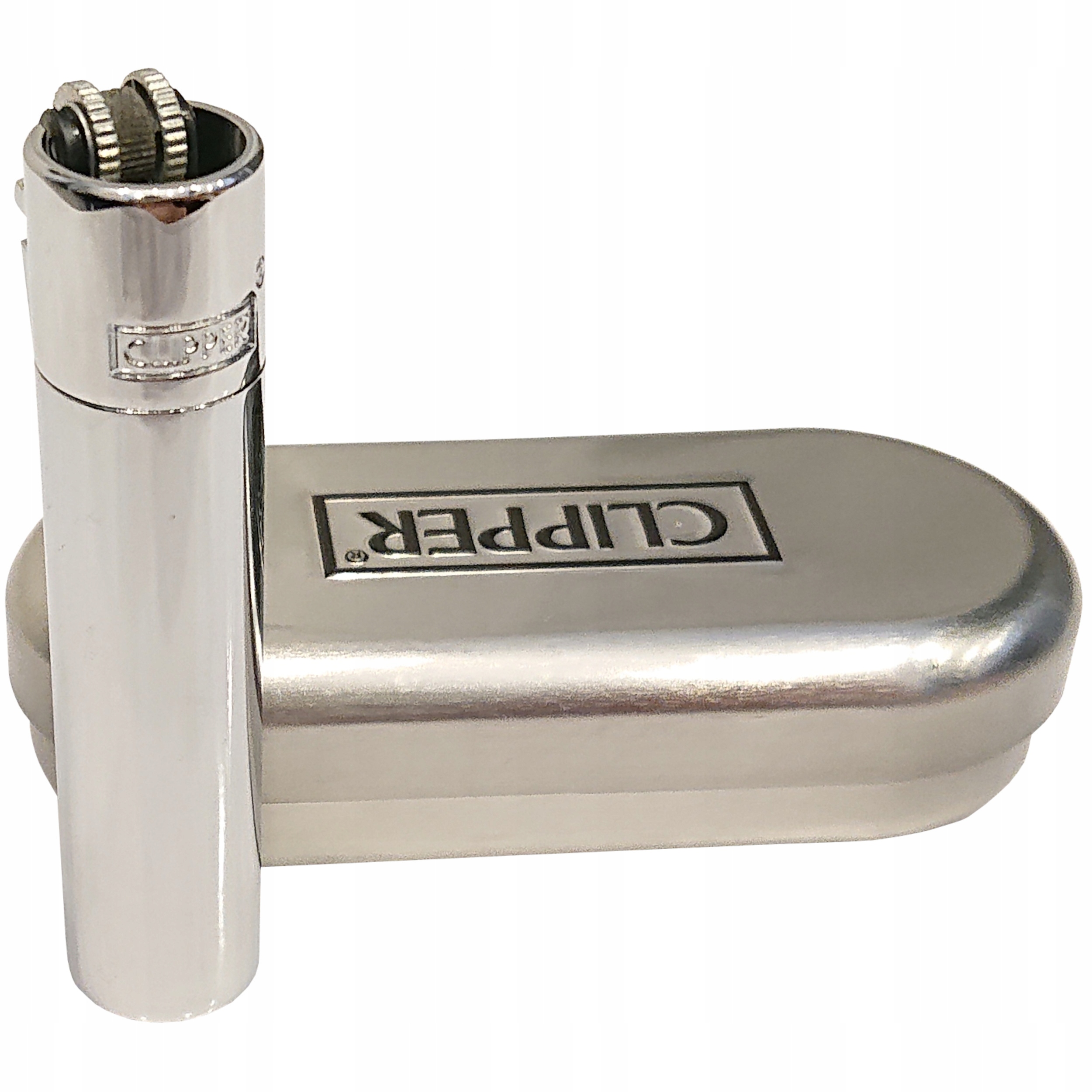 

Zapalniczka Clipper Metal Silver w etui
