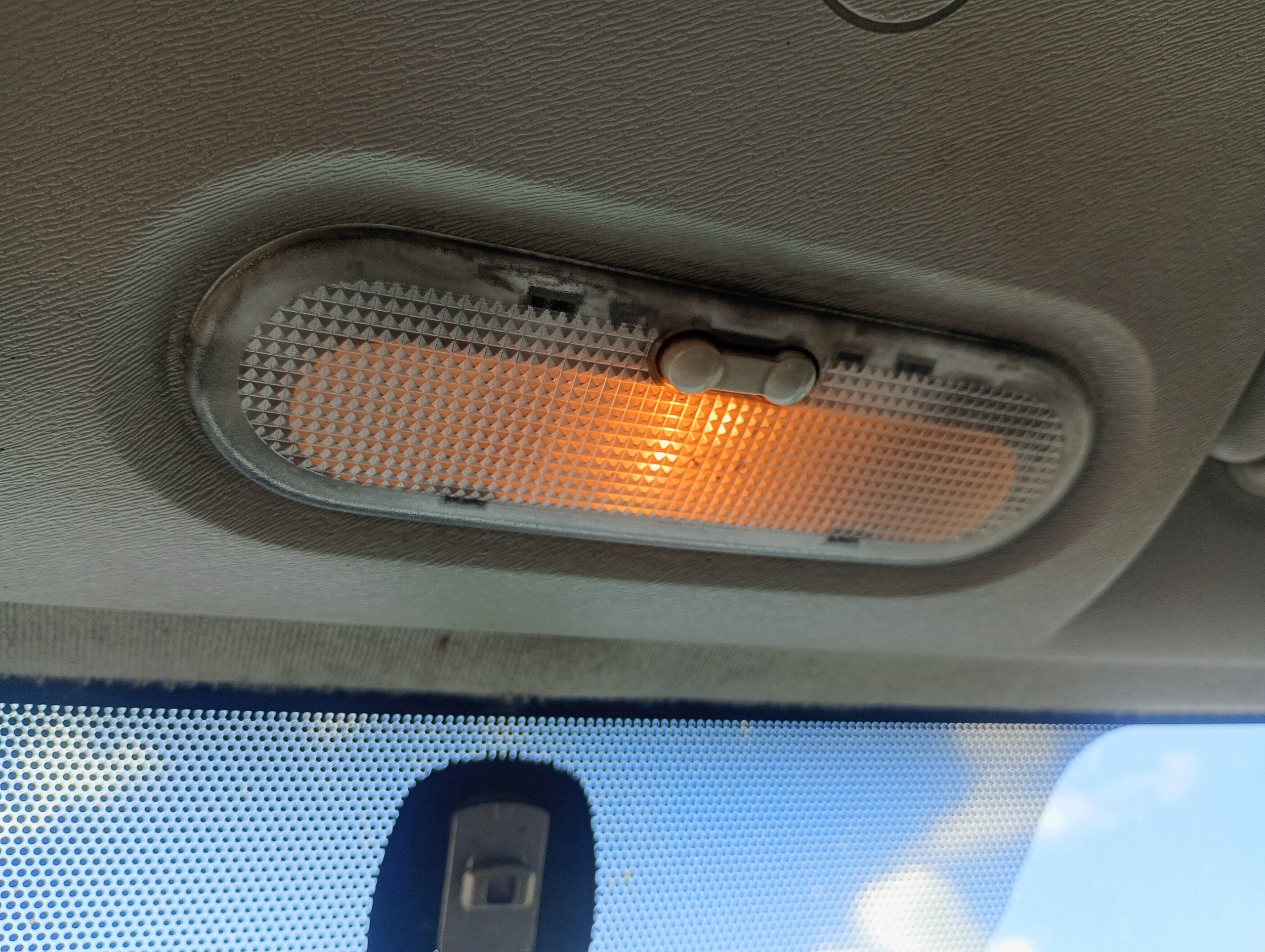 light inner OSWIETLENIE cabs SUFITOWE Renault Kangoo 2 II 08-21