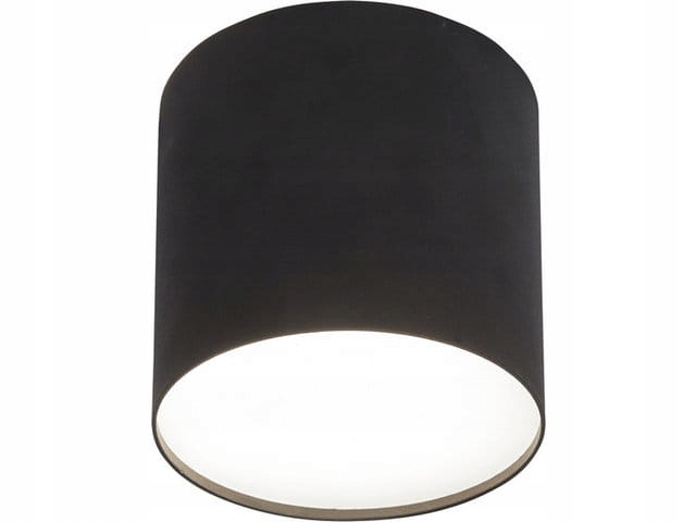 

Tuba walec cylinder żarówka GU10 Philips 5W czarny