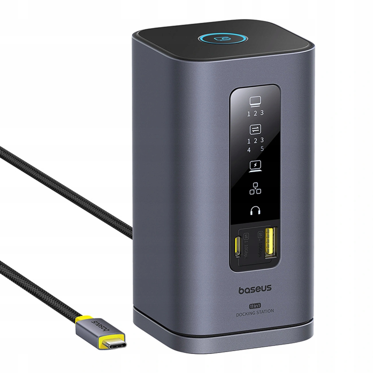 Dokovací stanice Baseus Spacemate Usb-c 11v1 3xHDMI 4K 60Hz 2xUSB-A (1