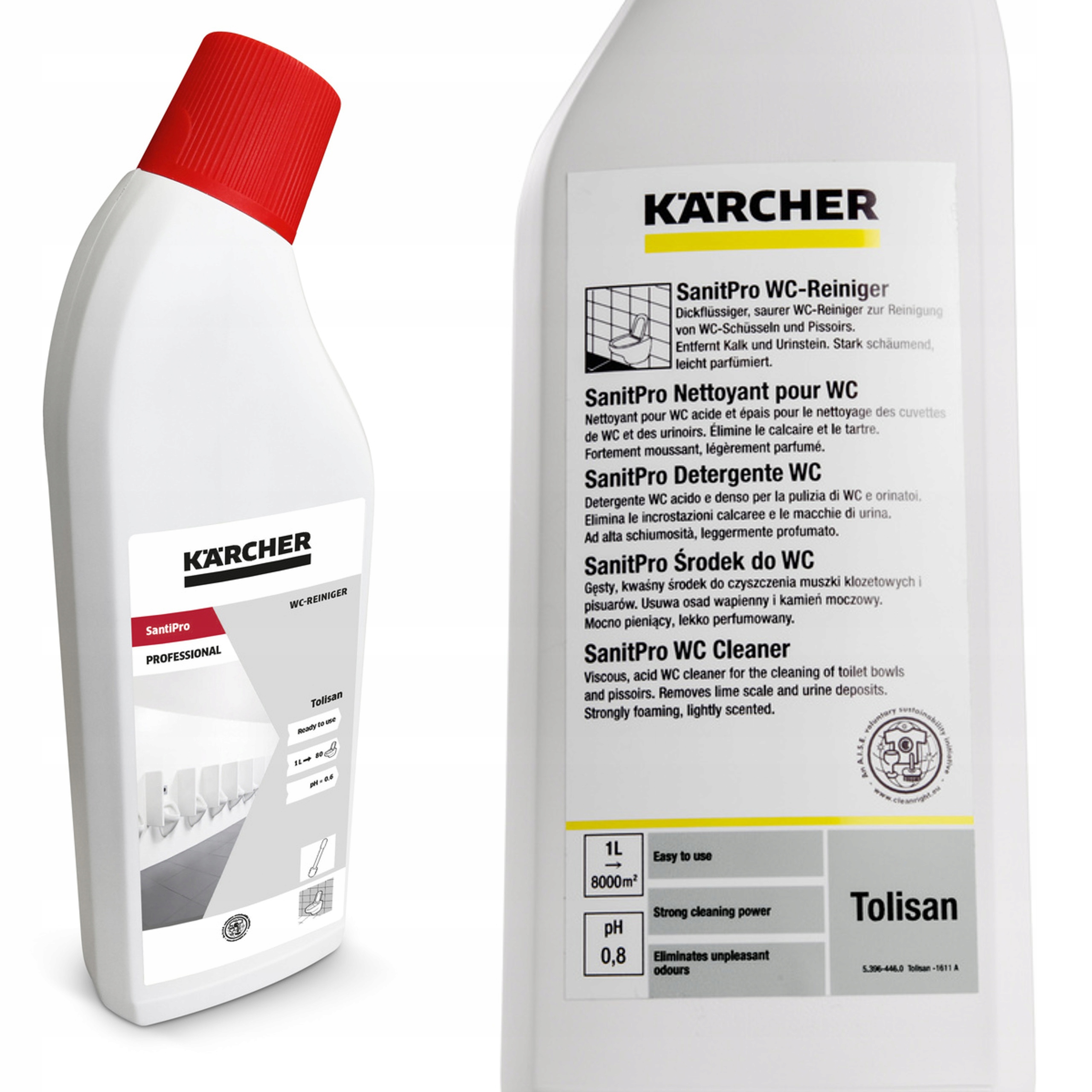

Karcher środek toalet i pisuarów Wc Tolisan 750ml
