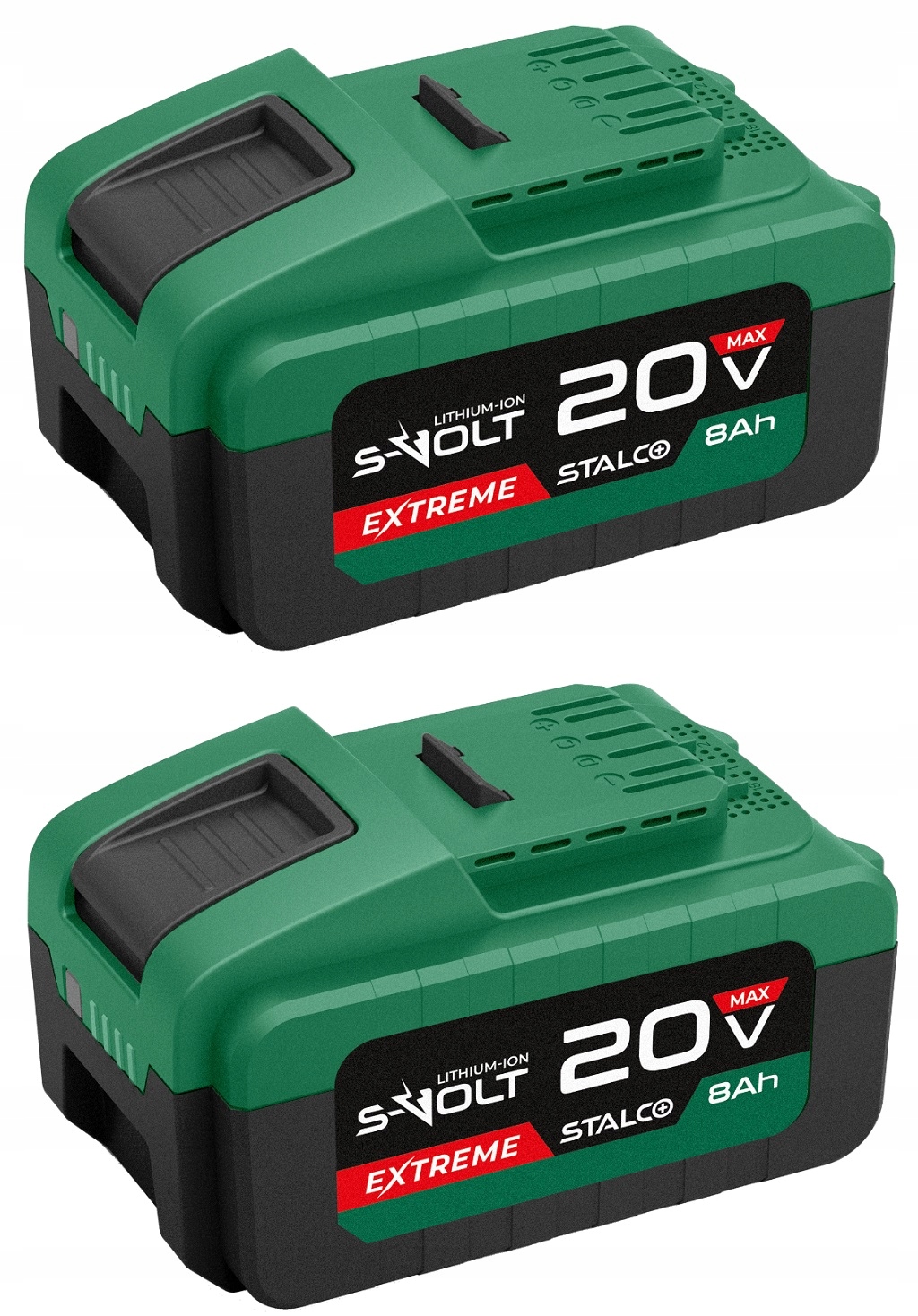 2 X AKUMULATOR 8Ah 20V + szybka ŁADOWARKA 9A 250 W z chłodzeniem Marka Stalco