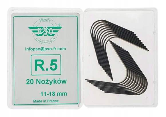 

Nożyki do nacinarki bieżnika opon R5 Pso 11-18 mm