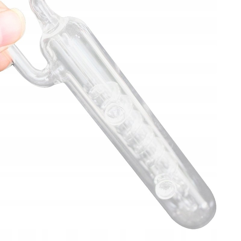 Levně Deep Aqua Skleněné Počítadlo Bublinek Spirála Pro Sadu CO2 V Akváriu