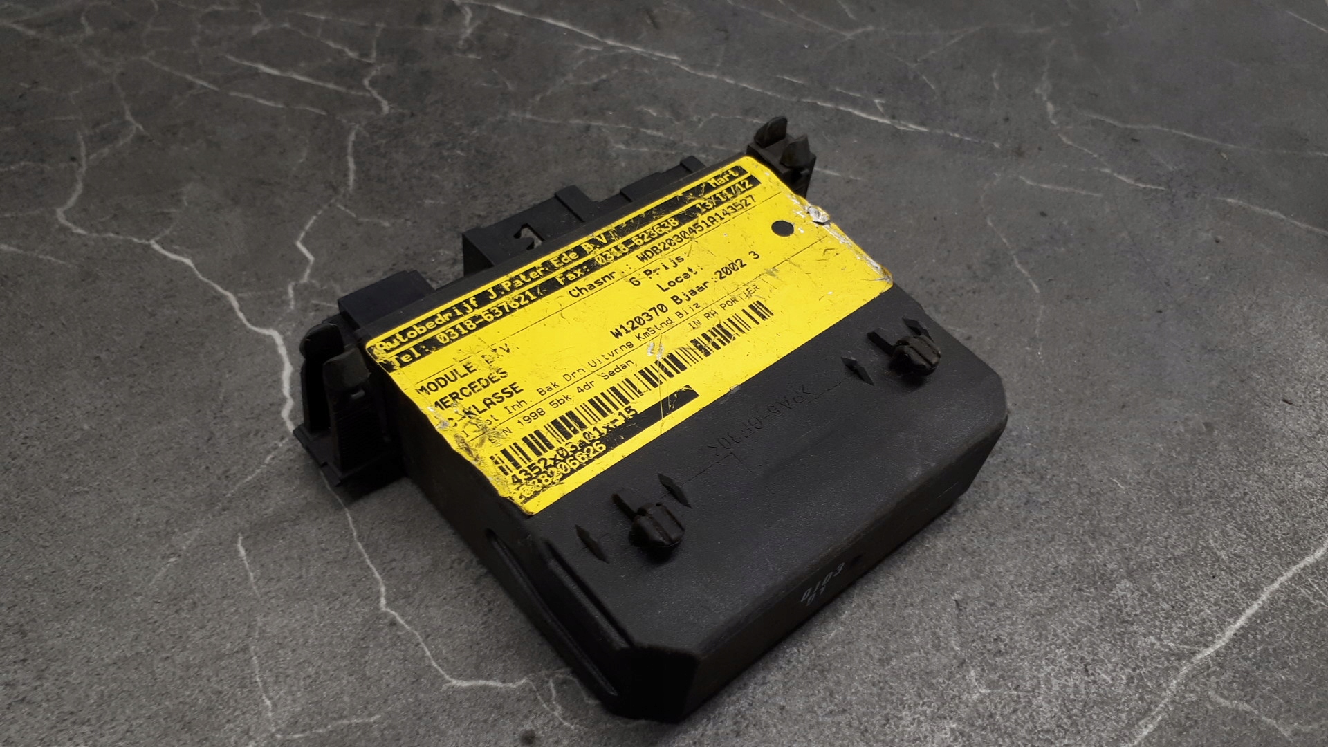 2038206626 moduł drzwi mercedes w203 Numer katalogowy części 2038206626