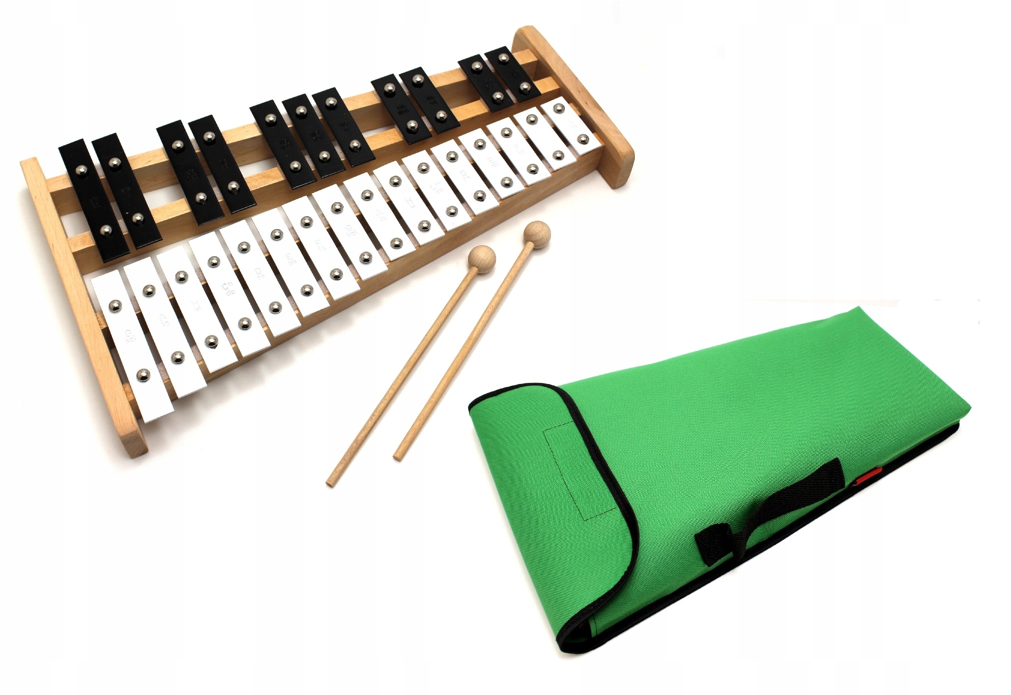 

Dzwonki Chromatyczne 27ton Pokrowiec zielony