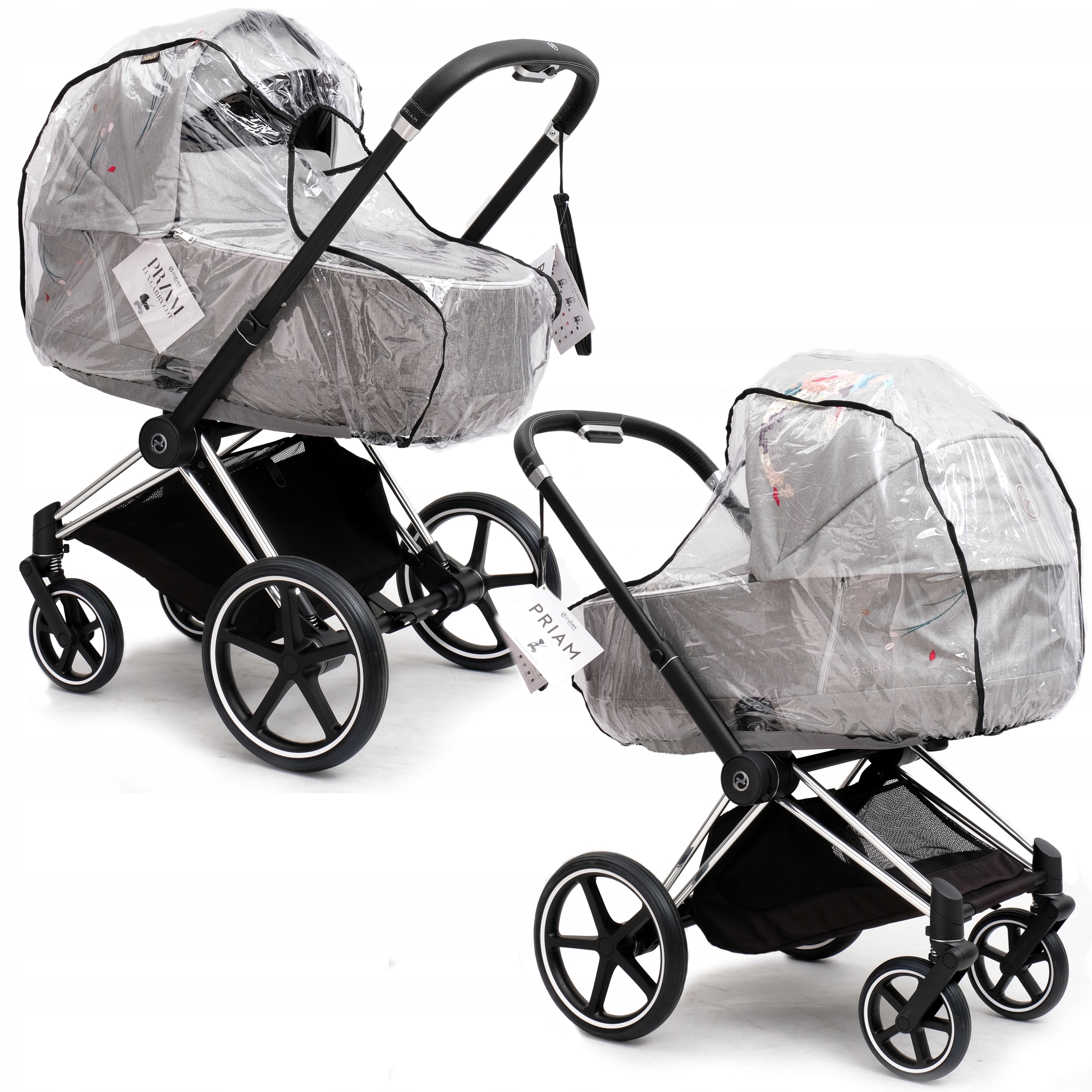 BABYSI FOLIA PRZECIWDESZCZOWA NA GONDOLĘ CYBEX BALIOS TALOS PRIAM