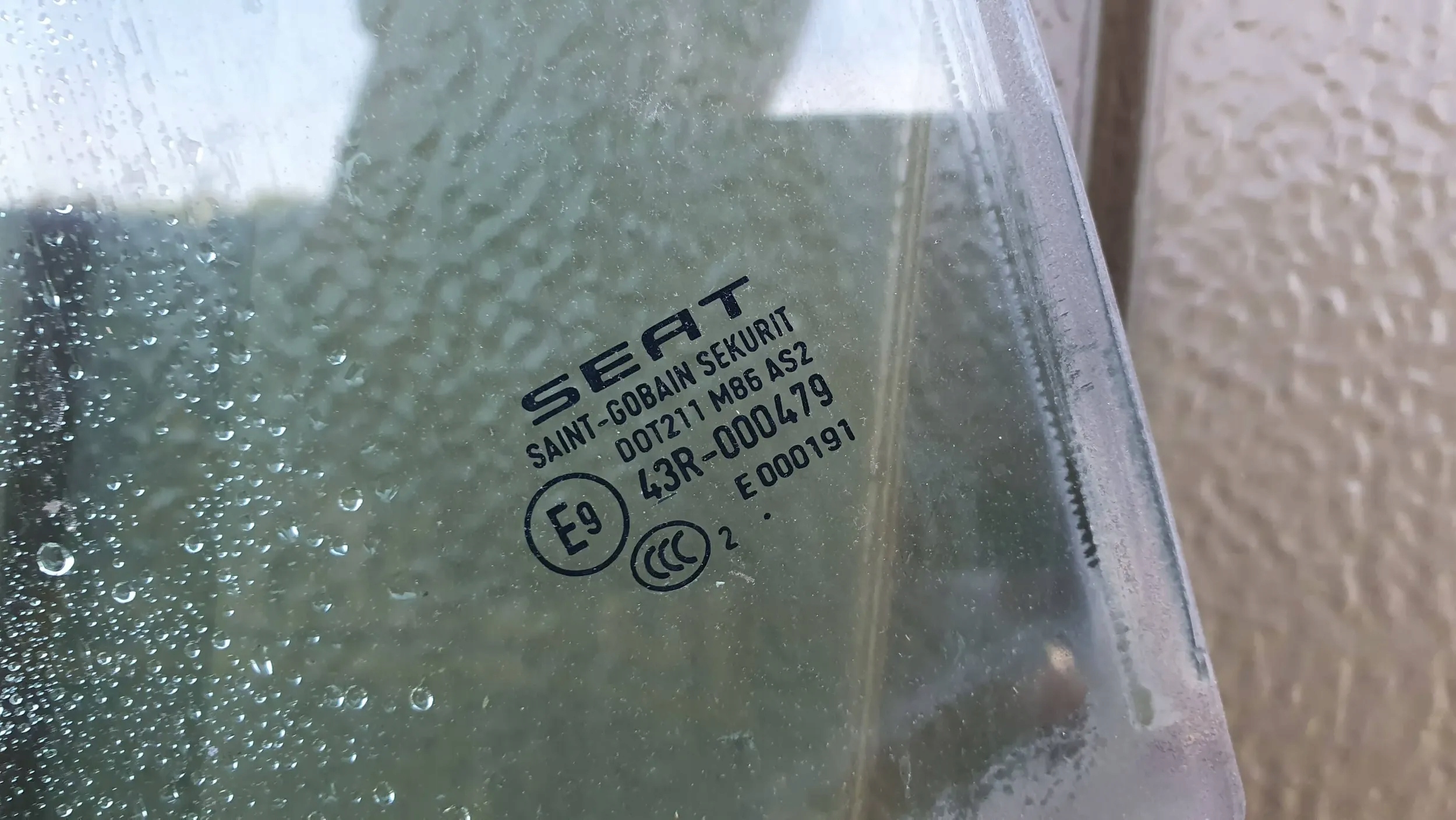 Seat Ibiza IV 4 6J kombi window door left front front driver´s