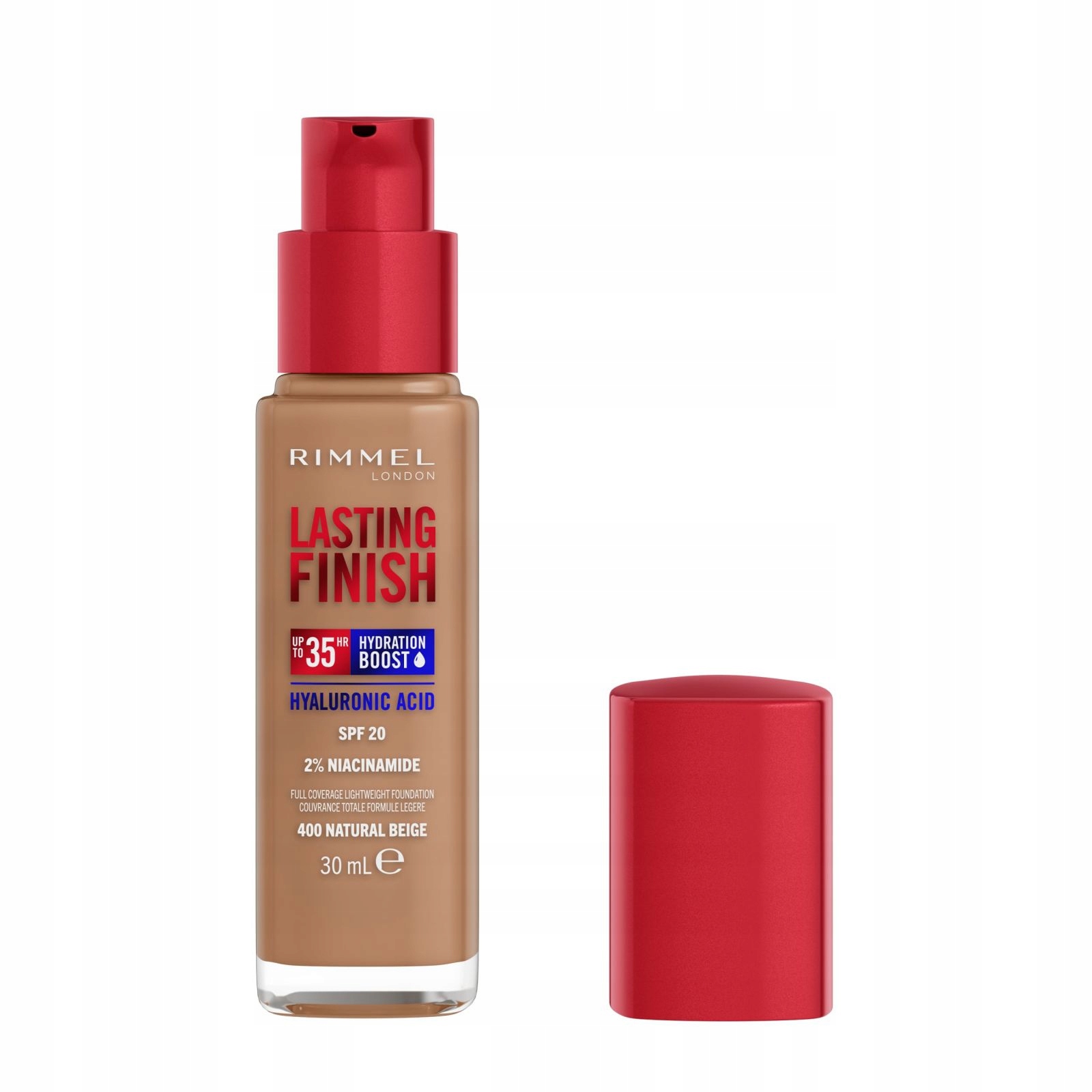 Rimmel Dlouhodobý Make-up 35HODINOVÝ Make-up 400 Natural Beige