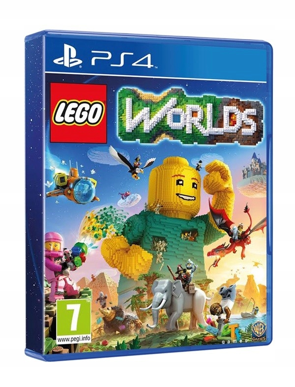Gra Lego Worlds na PS4 PS4 Pro