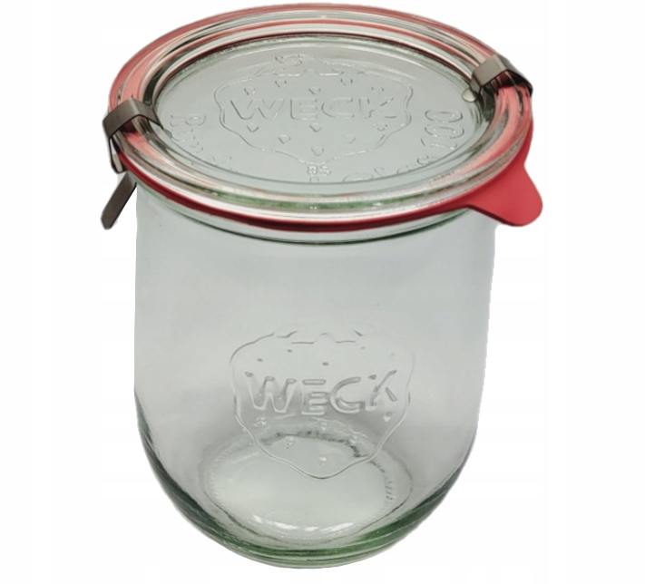

Słoik przetwory Weck 6szt 1062ml 1L wieko zapinki