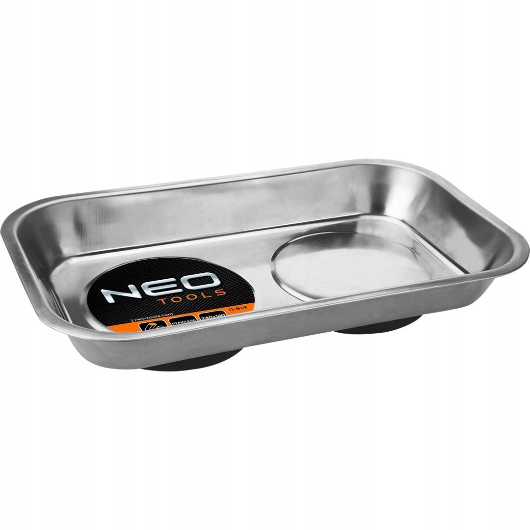 Miska Magnetyczna, Prostokątna 245 X 145MM ze stali nierdzewnej 11-614 Neo