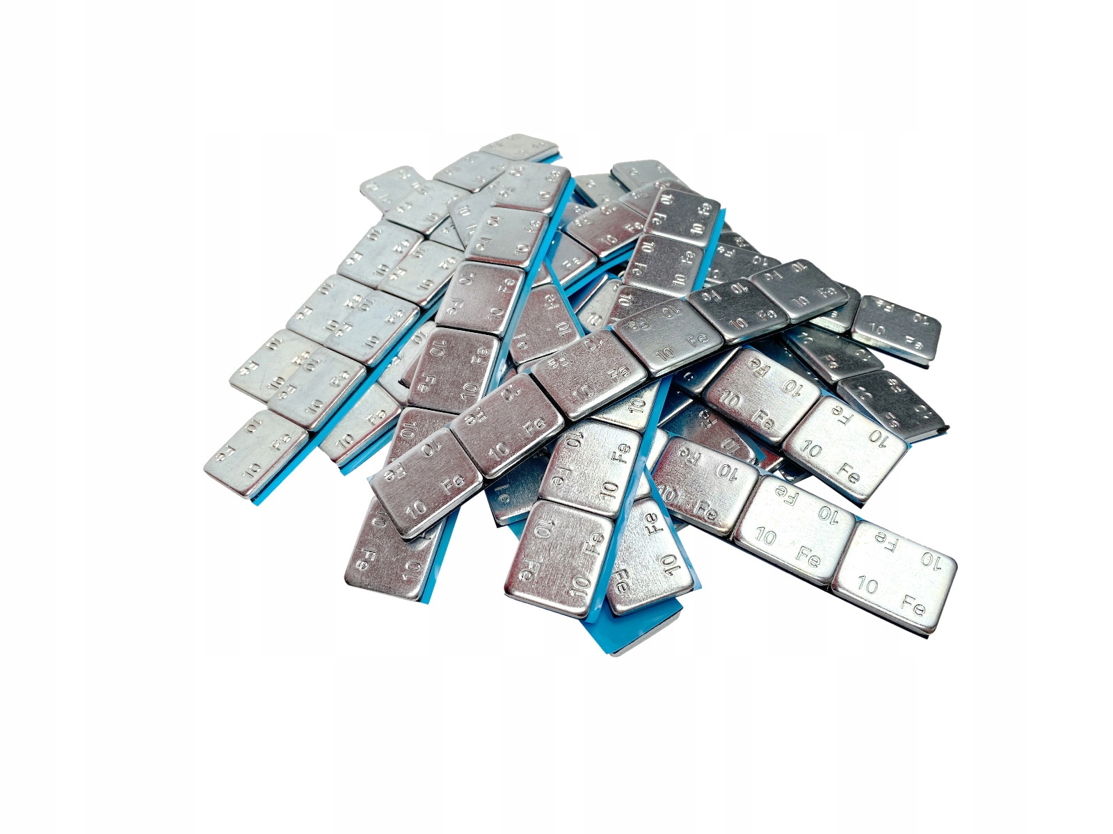 Ciezarek klejony ALU SLIM ECO3 6x10g ocynkowany Mark Tip Topol