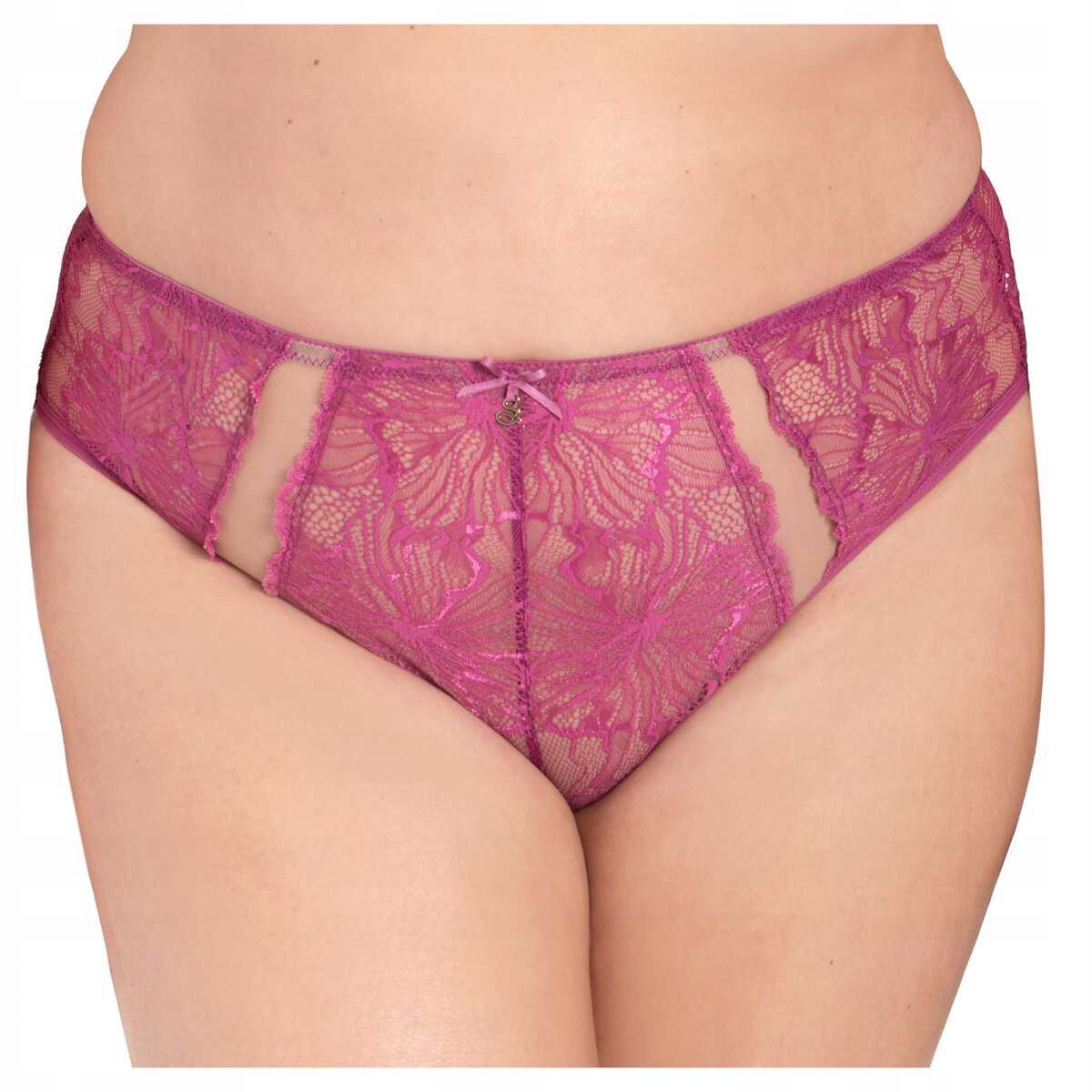 Dámské pohodlné Kalhotky Samanta Mila B400 malinová velikost L