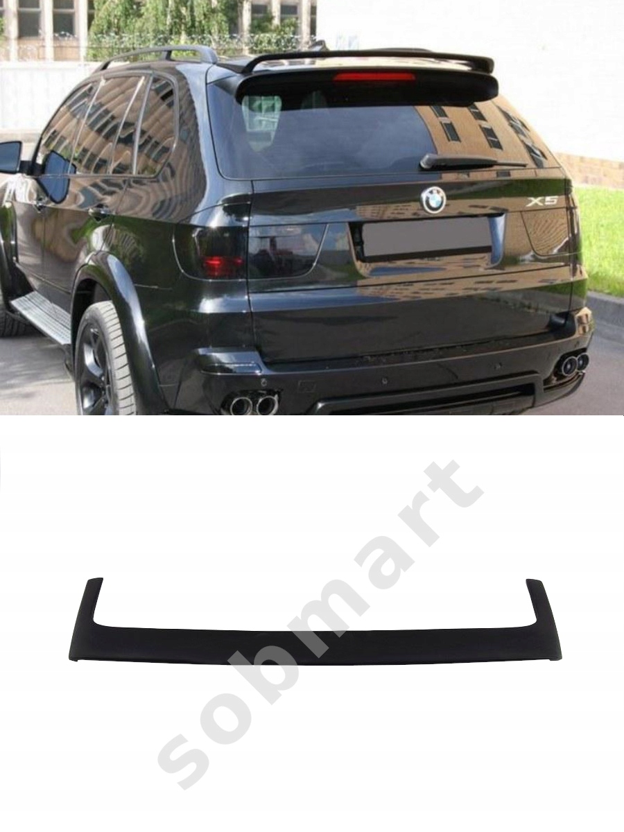 Spoiler na víko zavazadlového prostoru pro Bmw X5 E70 2006-2013 letka Tuning Sobmart